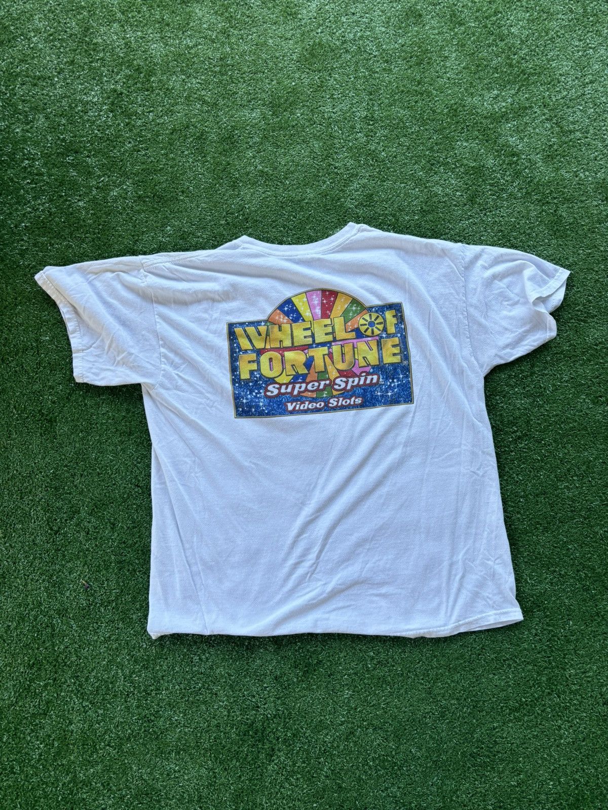 Vintage Vintage Casino Wheel of Fortune shirt Size US XL / EU 56 / 4 - 2 Thumbnail