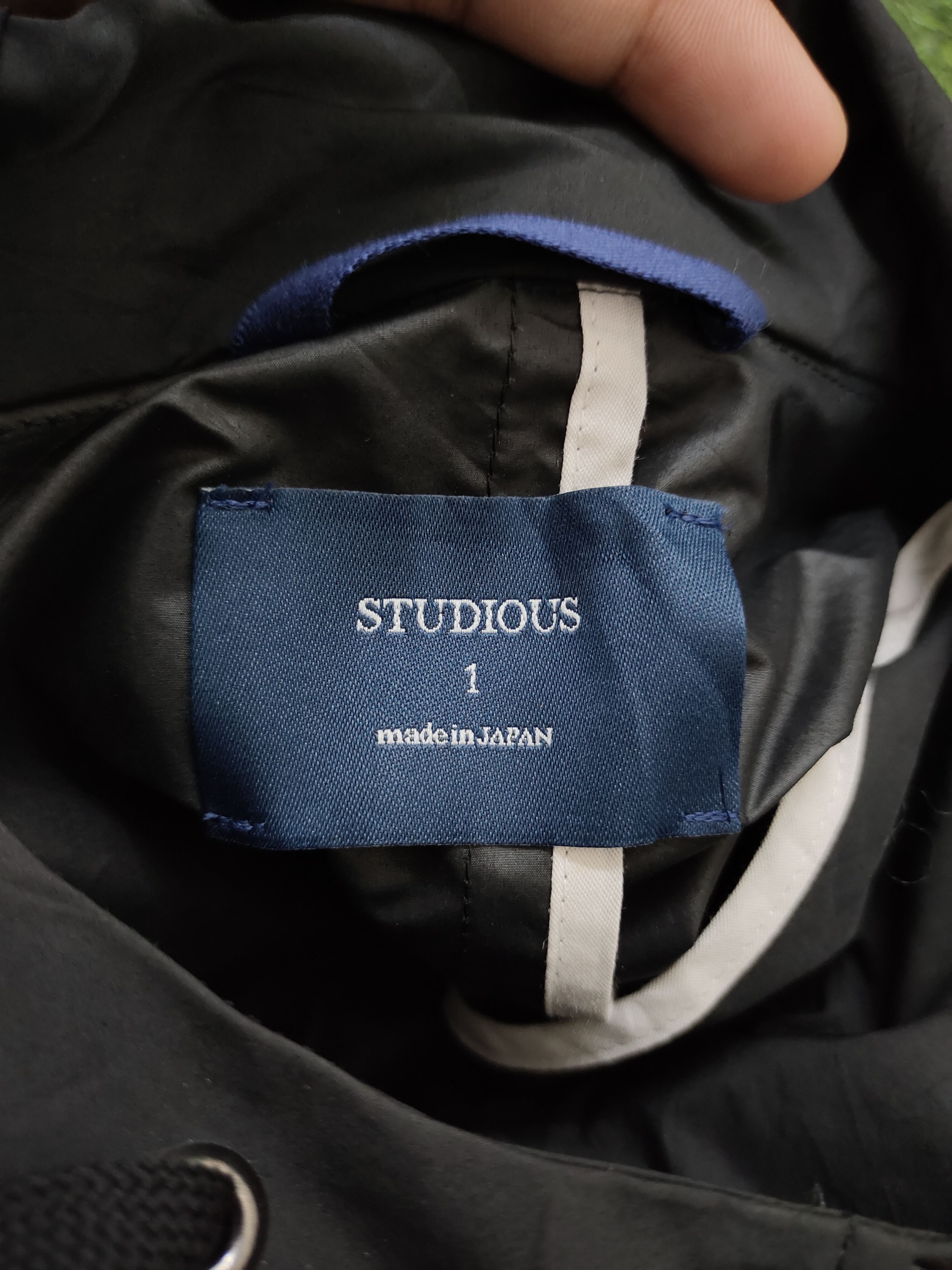 STUDIOUS Studious Japan Gorpcore Light Jacket Cyber Punk Style Size US S / EU 44-46 / 1 - 15 Thumbnail