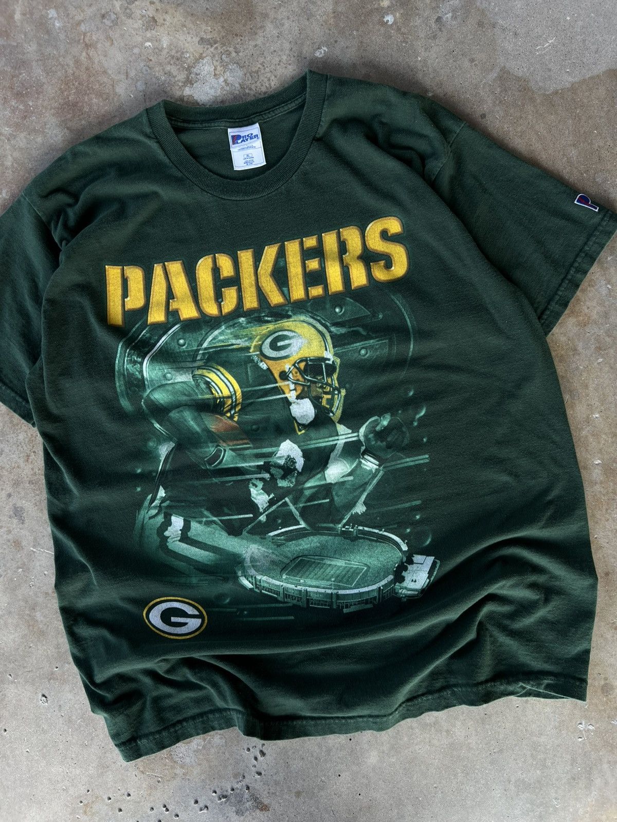 Starter Vintage 90’s NFL Green Bay Packers Pro Player T Shirt Size US XL / EU 56 / 4 - 2 Thumbnail