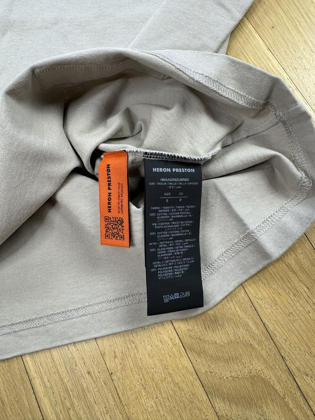 Heron Preston HERON PRESTON “СТИЛЬ” DIAMONDS / CRYSTALS GREY TEE Size US S / EU 44-46 / 1 - 7 Thumbnail