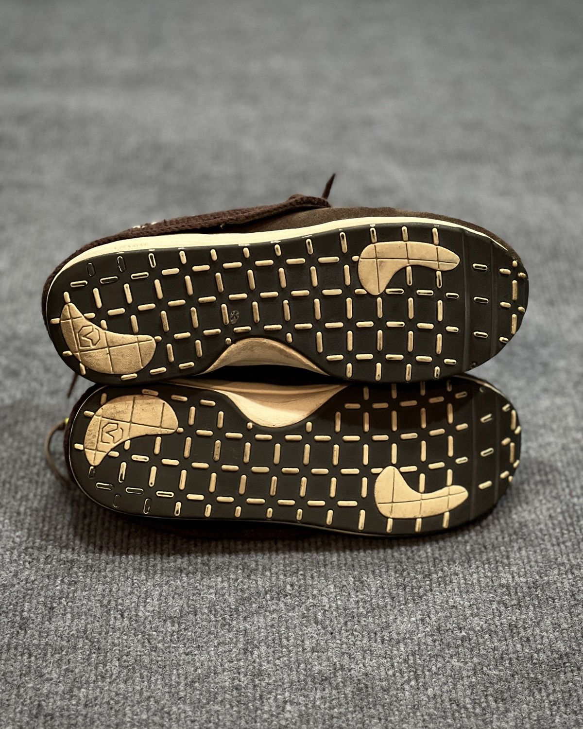 Visvim VISVIM FBT SS04 CROCHET BROWN SUEDE BEADED SNEAKERS Size US 8.5 / EU 41-42 - 9 Thumbnail