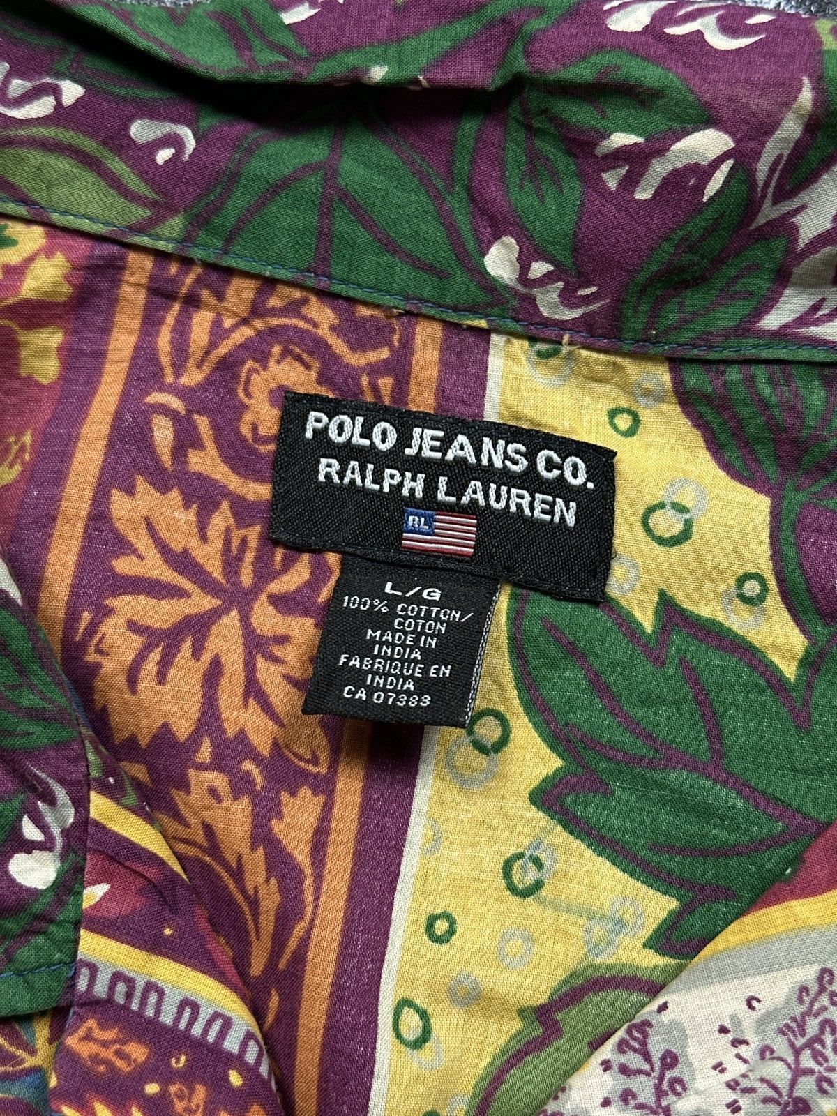 RRL Ralph Lauren RRL Style Polo Ralph Lauren Multicolour Shirt Button Up Size US XL / EU 56 / 4 - 10 Thumbnail