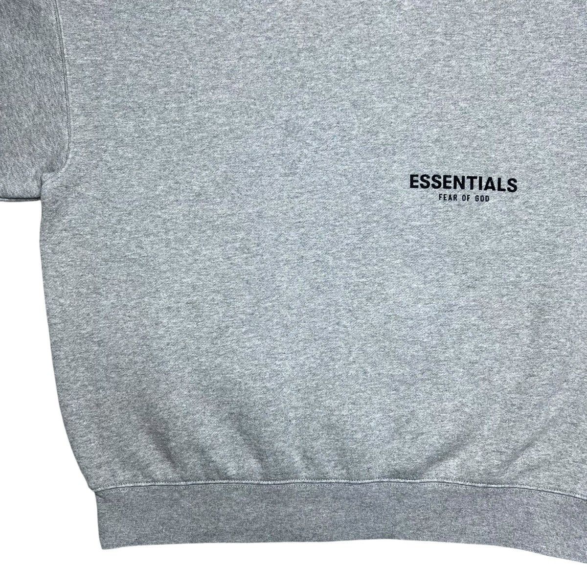 Fear of God Essentials Fear Of God Gray Spell Out Pullover Sweatshirt Size US XXS / EU 40 - 8 Thumbnail