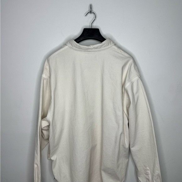 Balenciaga Balenciaga Logo-Embroidered Shirt Jacket White Men’s Medium Size US M / EU 48-50 / 2 - 7 Thumbnail