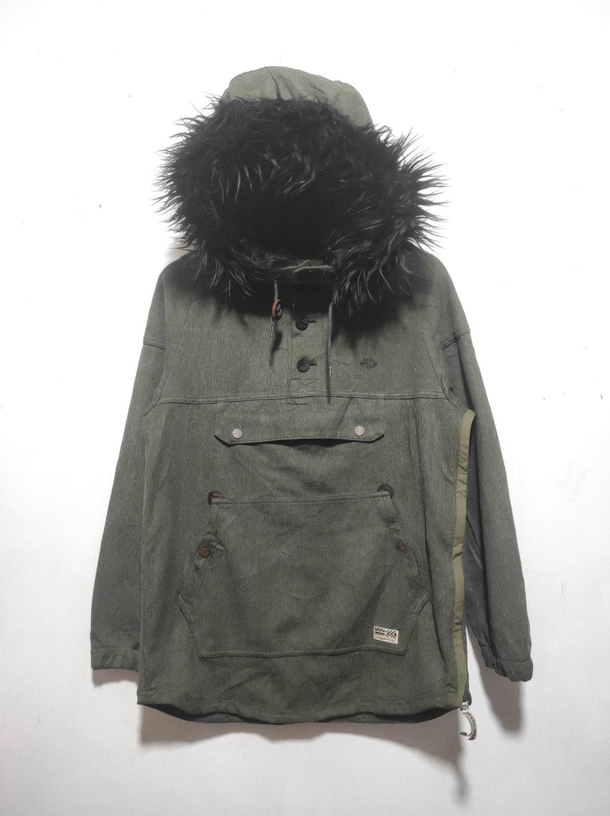 Mizuno Highland Park Mizuno fur hoodie parka LGB style Size US M / EU 48-50 / 2 - 2 Thumbnail