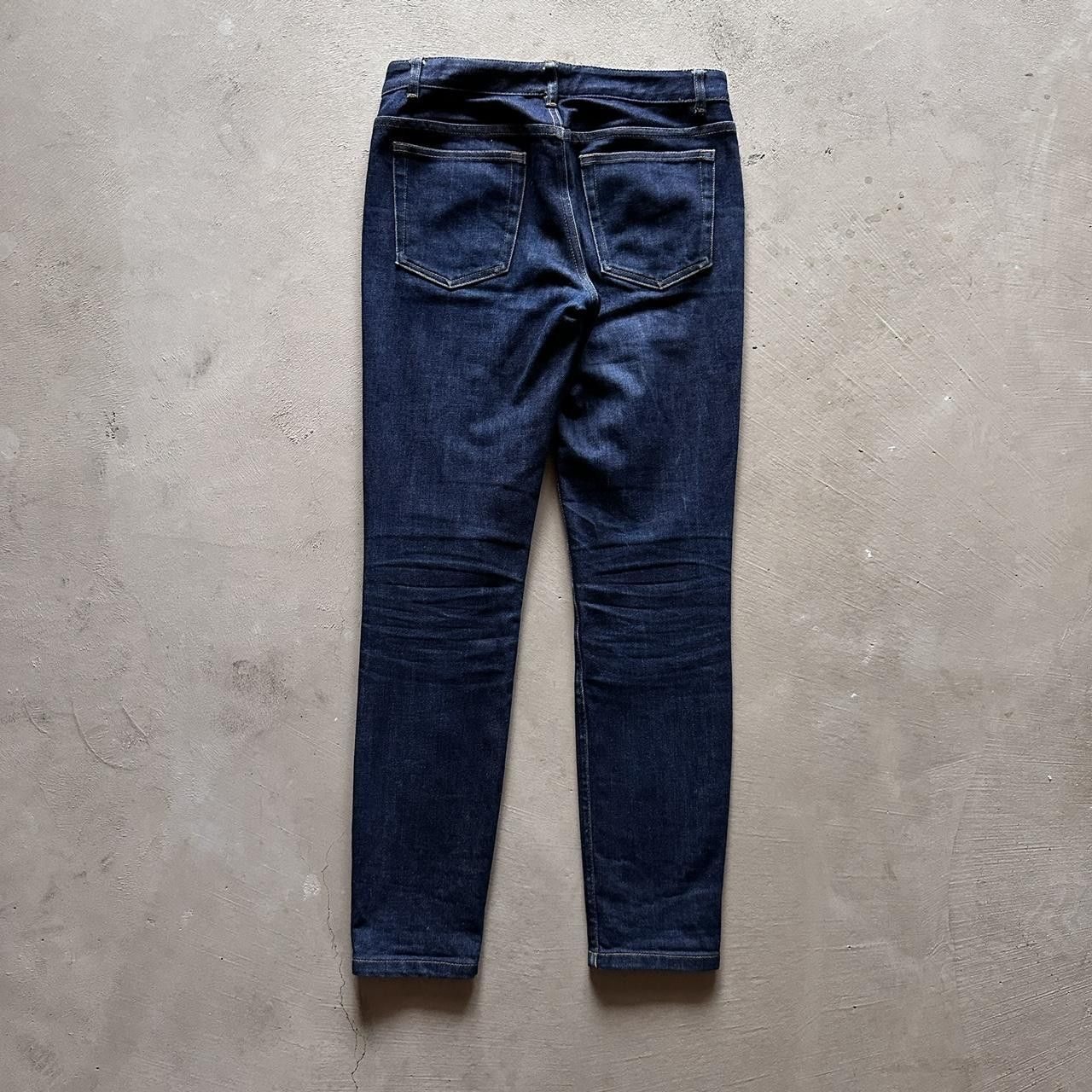 A.P.C. apc dark wash moulant skinny jeans Size 27" / US 4 / IT 40 - 2 Thumbnail