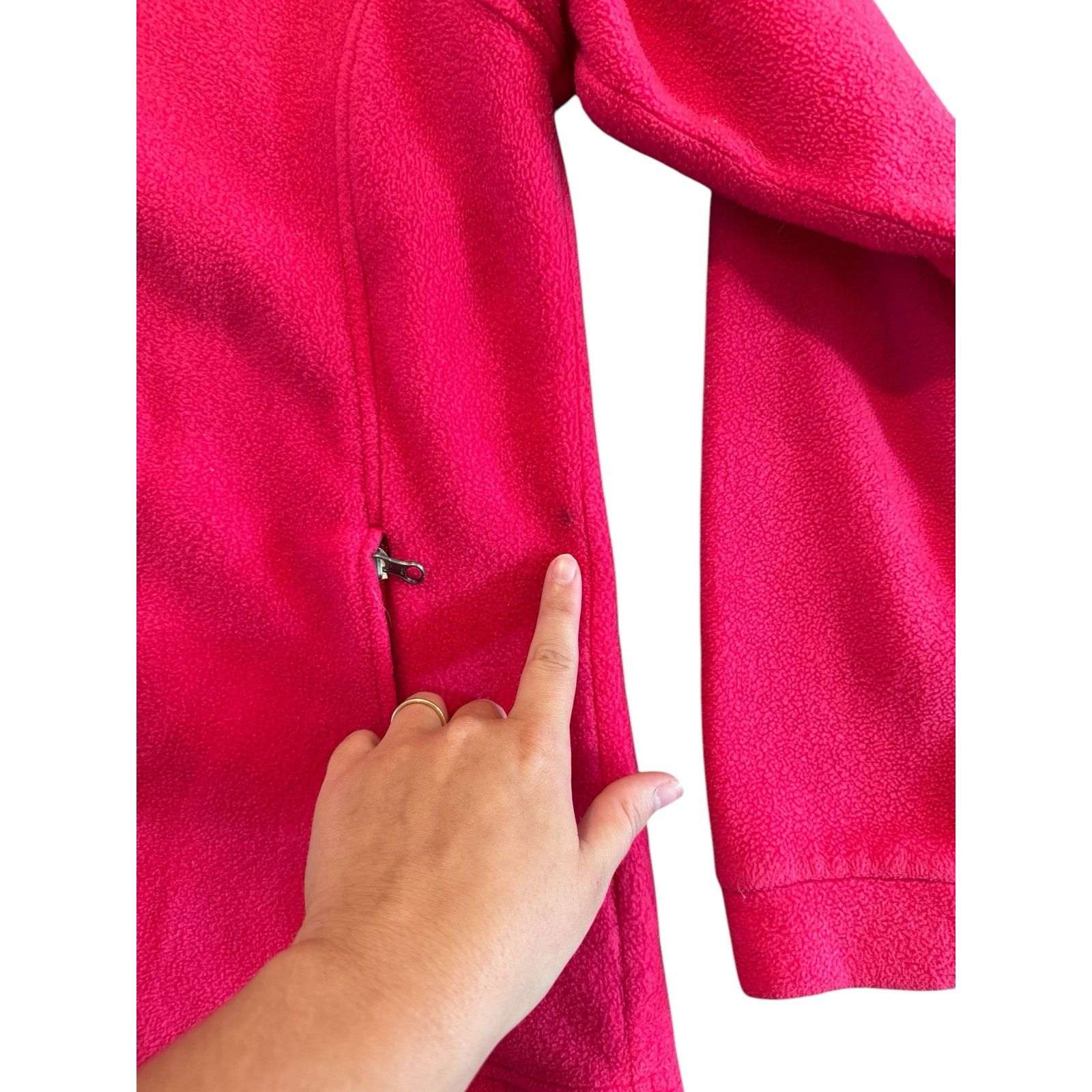 Columbia Columbia Fleece Jacket Size L 14/16 Pink Full Zip Outdoor Size US L / EU 52-54 / 3 - 2 Thumbnail