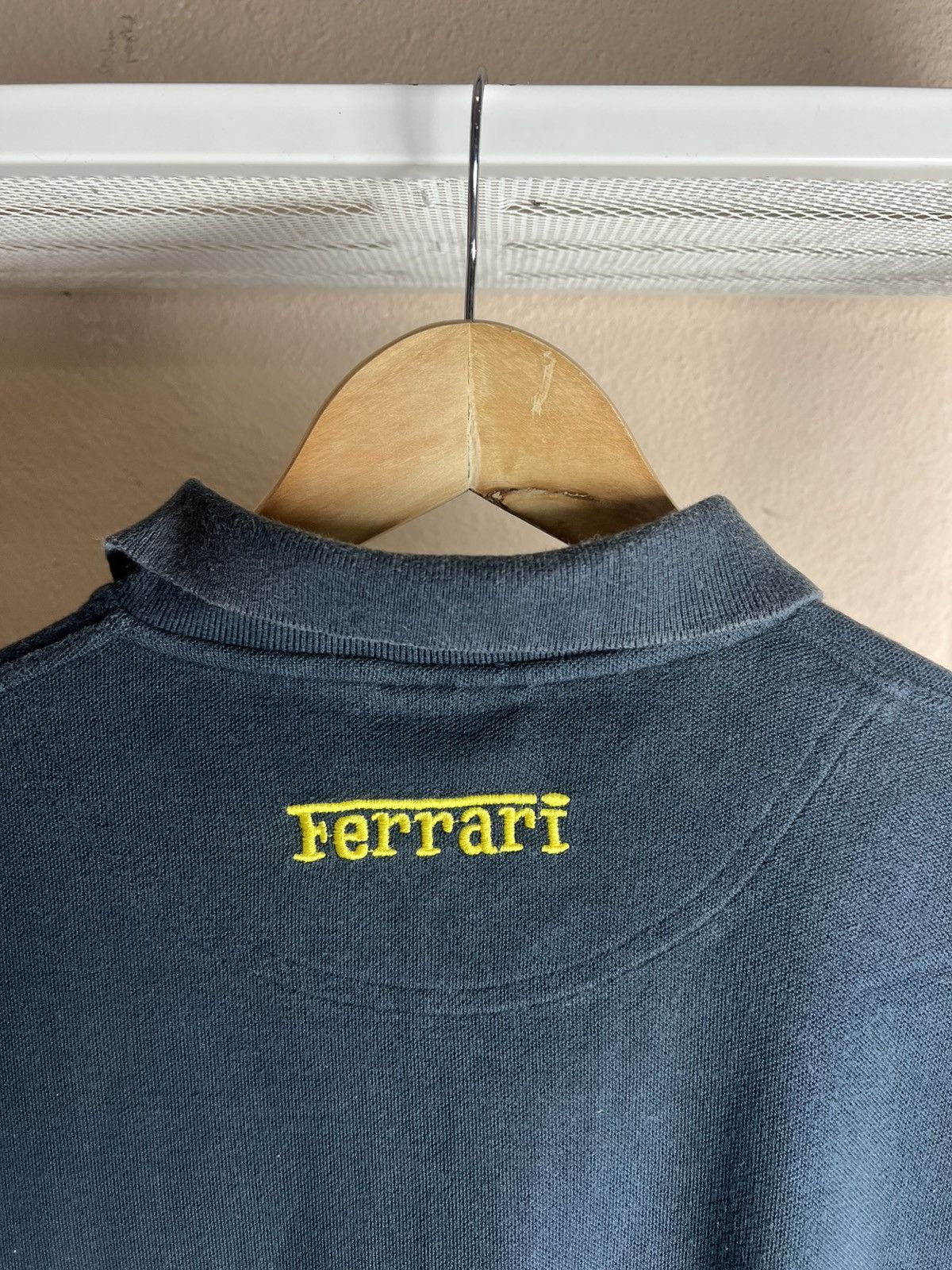 Ferrari × Vintage Vintage Ferrari Polos Sun Faded Polos Size US XL / EU 56 / 4 - 9 Thumbnail