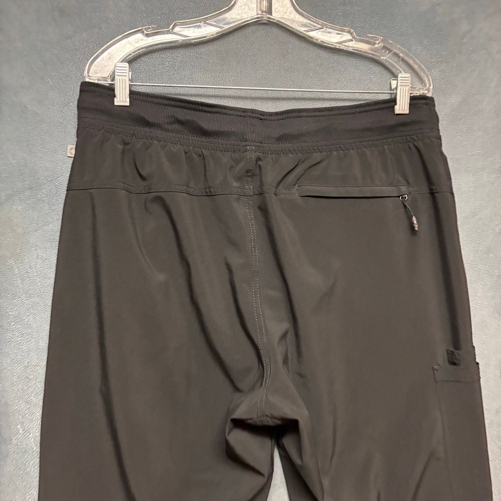 Cherokee Cherokee Infinity Men’s Black Scrub Joggers L Cargo Stretch Size US 34 / EU 50 - 7 Thumbnail
