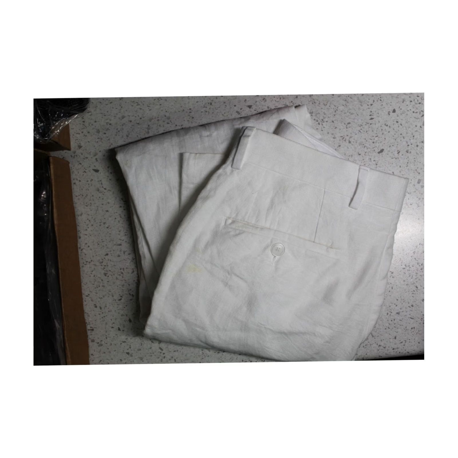 Bar III bar III Mens Slim Fit Tapered Dress Pants white 30W x 30L Size US 30 / EU 46 - 4 Thumbnail