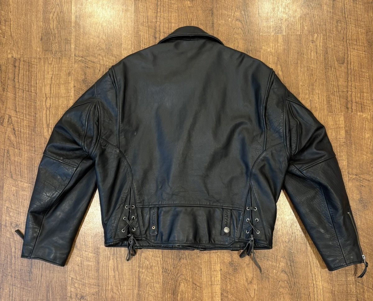 Avirex Vintage Avirex Leather Jacket Mens XL Pocket Motorcycle Size US XL / EU 56 / 4 - 2 Thumbnail