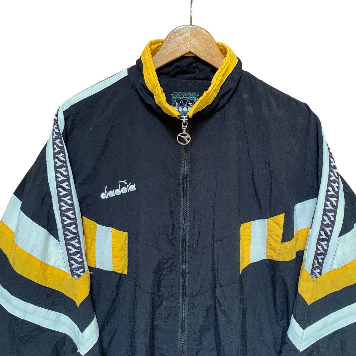 Converse × Vintage 🔥90s DIADORA TRAINER SPORT JACKET Size US L / EU 52-54 / 3 - 3 Thumbnail
