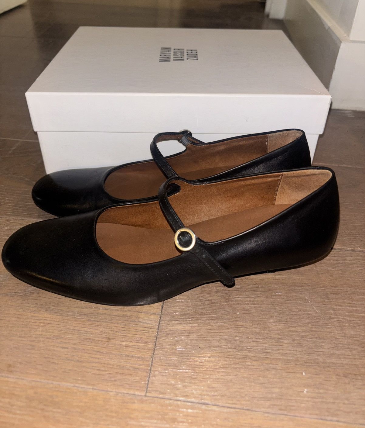 Marsell Spianata Black Leather Pumps Size US 8 / IT 38 - 3 Thumbnail