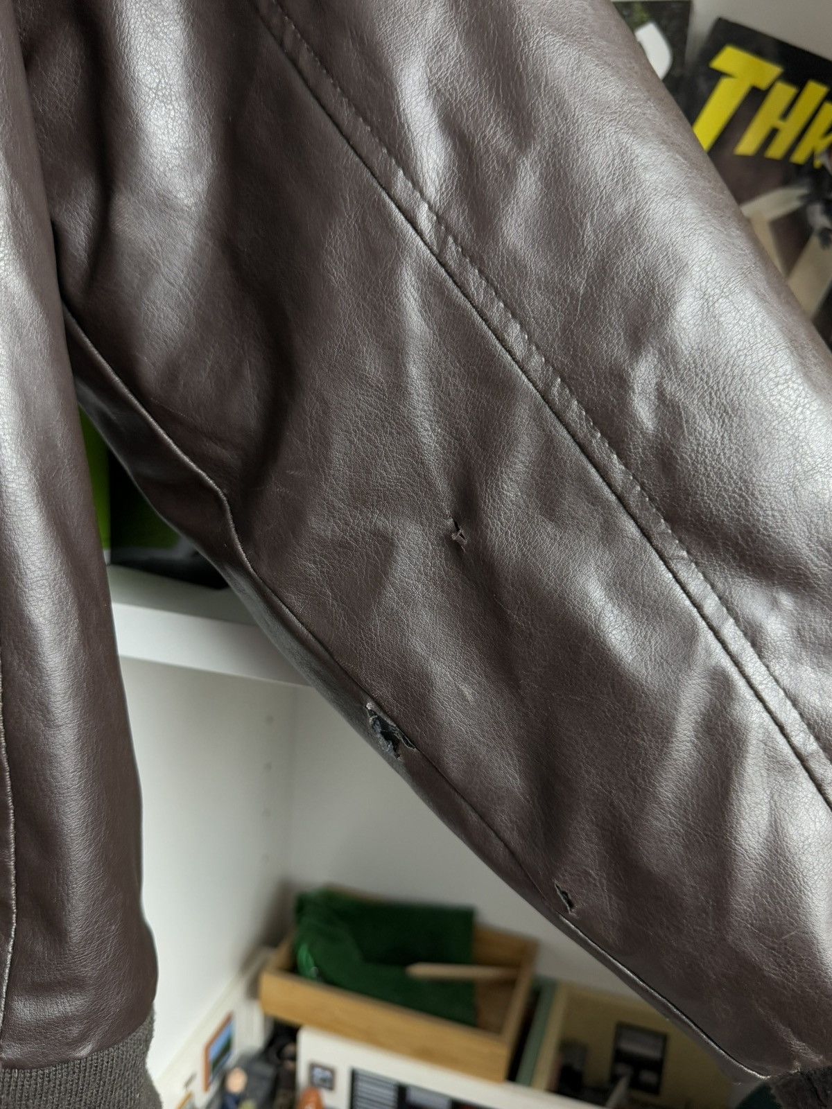 Avirex × Vintage Vintage y2k Avirex big logo bomber aviation jacket L fit S Size US S / EU 44-46 / 1 - 7 Thumbnail