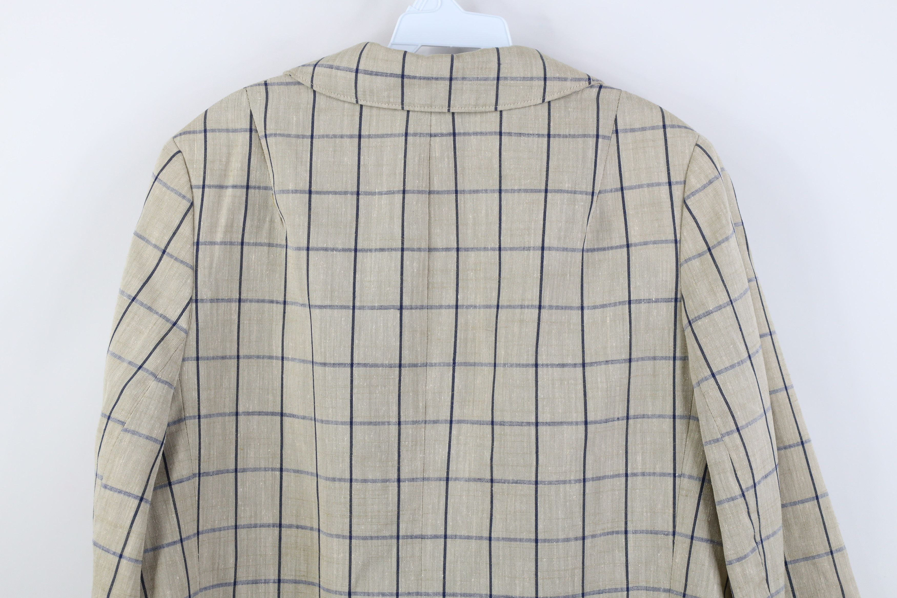 Pendleton Vintage 90s Pendleton Suit Coat Blazer Jacket Plaid USA Size XXL / US 16-18 / IT 52-54 - 11 Thumbnail
