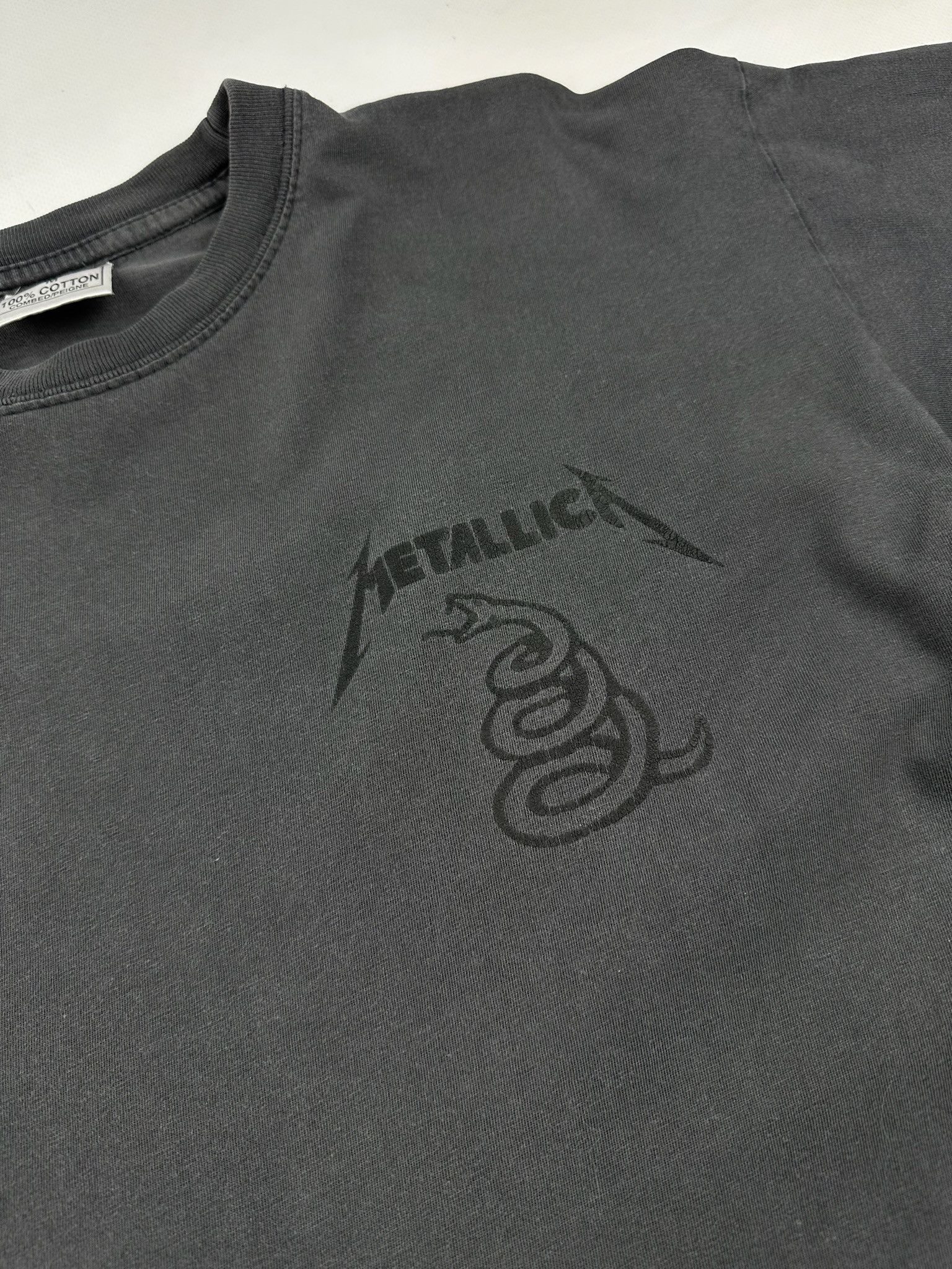 Band Tees OG Metallica Black Album Shirt vintage band faded tee Size US M / EU 48-50 / 2 - 5 Thumbnail
