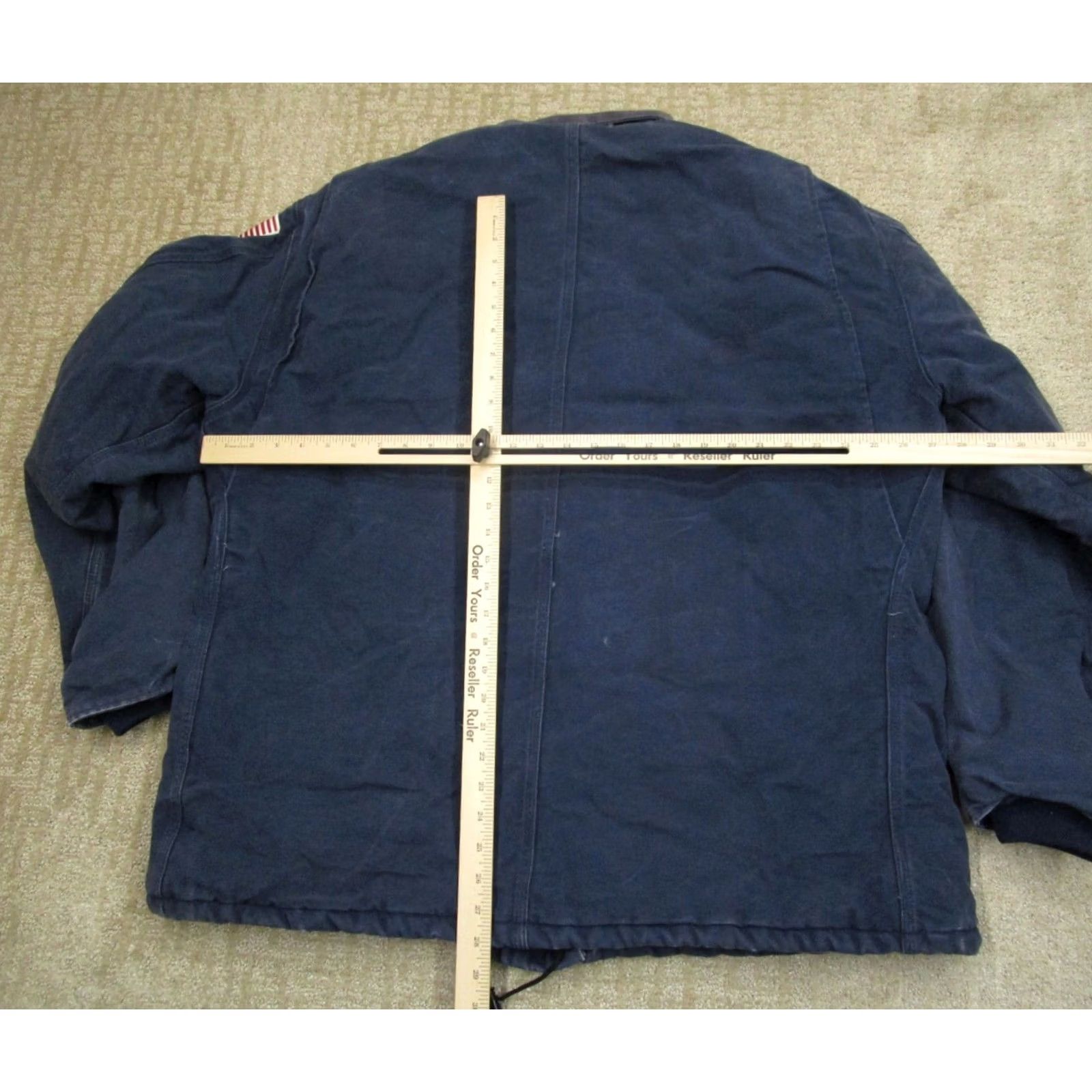 Carhartt Carhartt Jacket Men 2XL Blue Arctic Coat Bomber Jacket Heavy Duty Wind-Resistant Embroidered Logo Distressed Workwear Coat Size US XXL / EU 58 / 5 - 6 Thumbnail