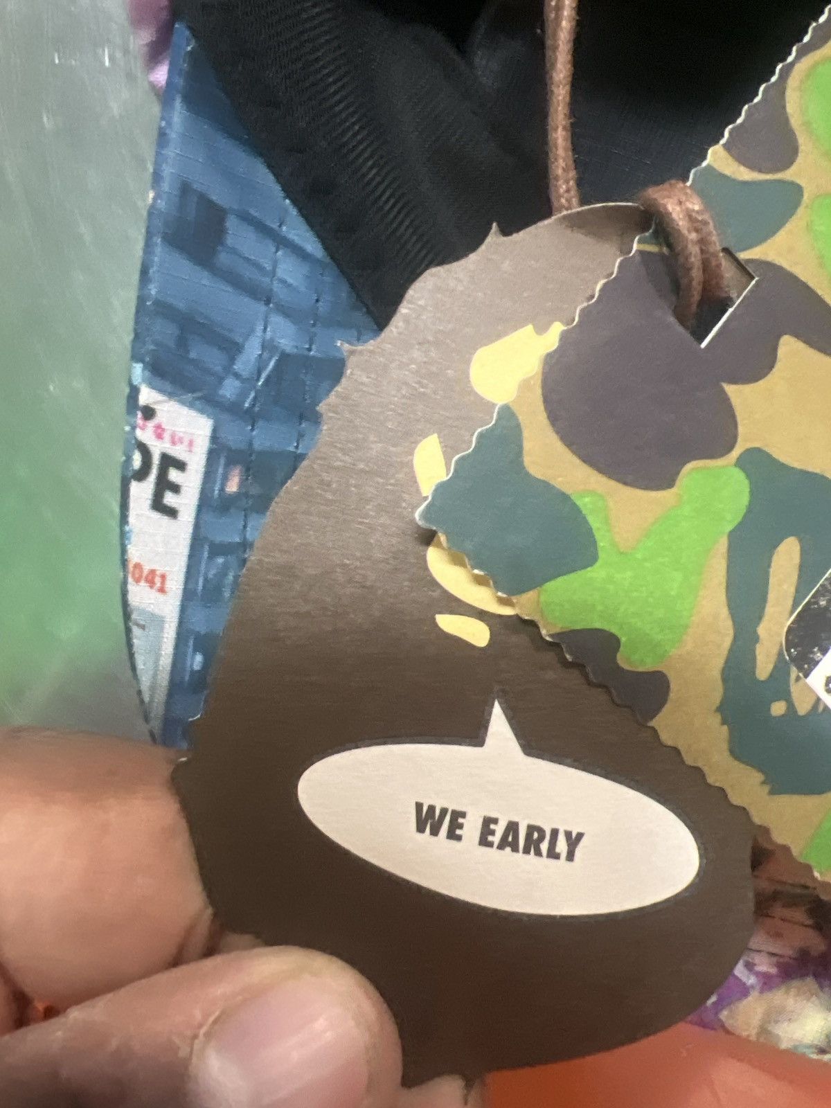 Bape Bape neon Tokyo strap hat Size ONE SIZE - 7 Thumbnail