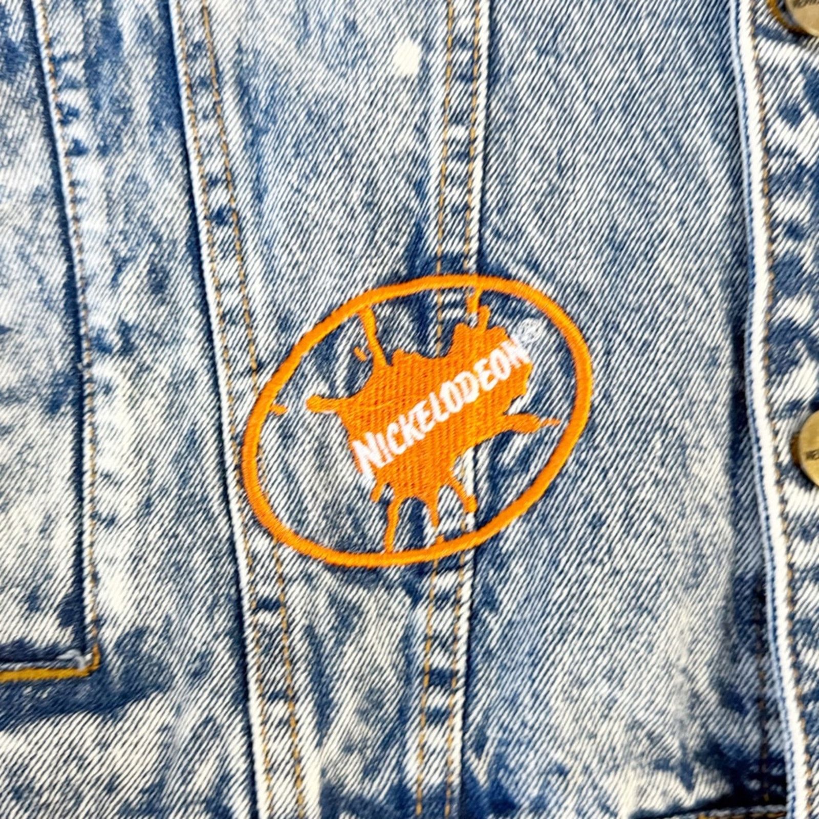 Members Only MEMBERS ONLY X NICKELODEON Denim Jacket 90’s Cartoon Collab Size S / US 4 / IT 40 - 4 Thumbnail