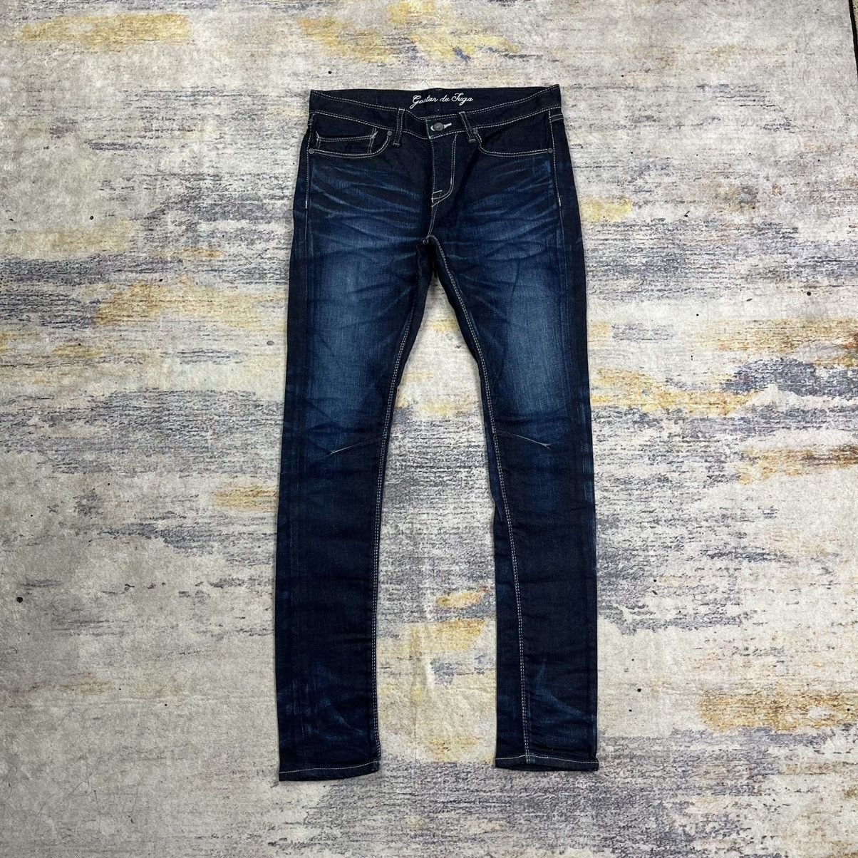 GOSTAR DE FUGA Gostar de fuga clawmarks washed slim fit jeans vkei style Size US 30 / EU 46 - 1 Thumbnail