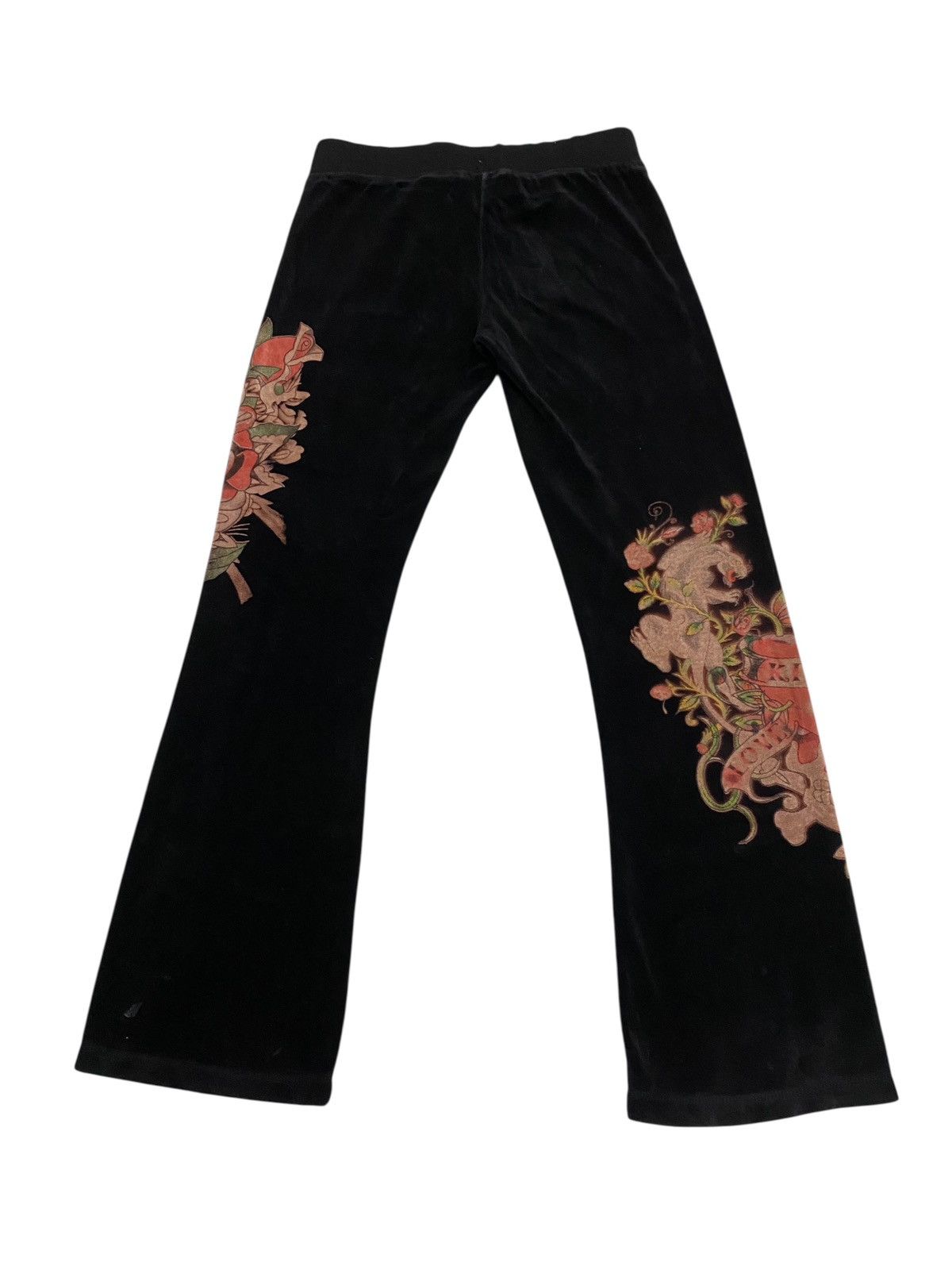Ed Hardy Ed Hardy velvet sweatpants Size 32" / US 10 / IT 46 - 2 Thumbnail