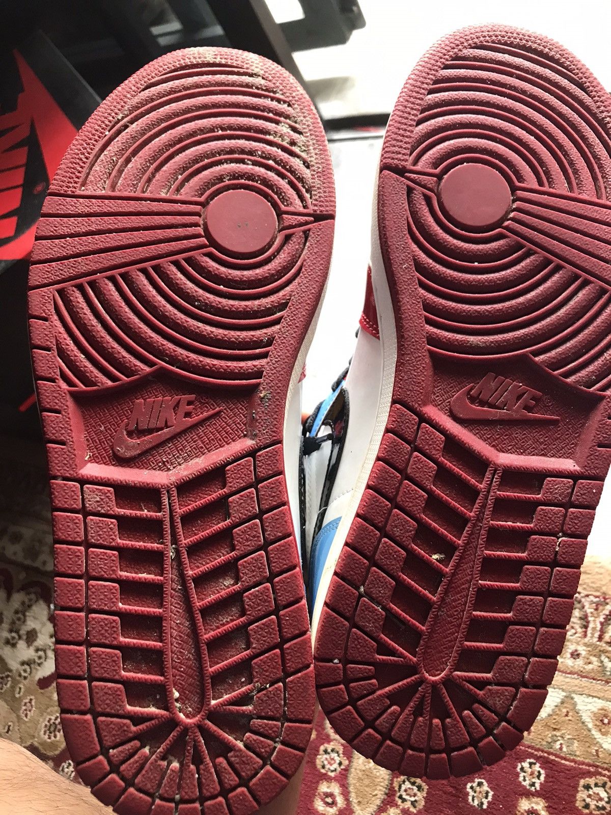 Nike 2019 Size UK 8.5 AJ1 Retro High OG Fearless Size US 9.5 / EU 42-43 - 9 Thumbnail