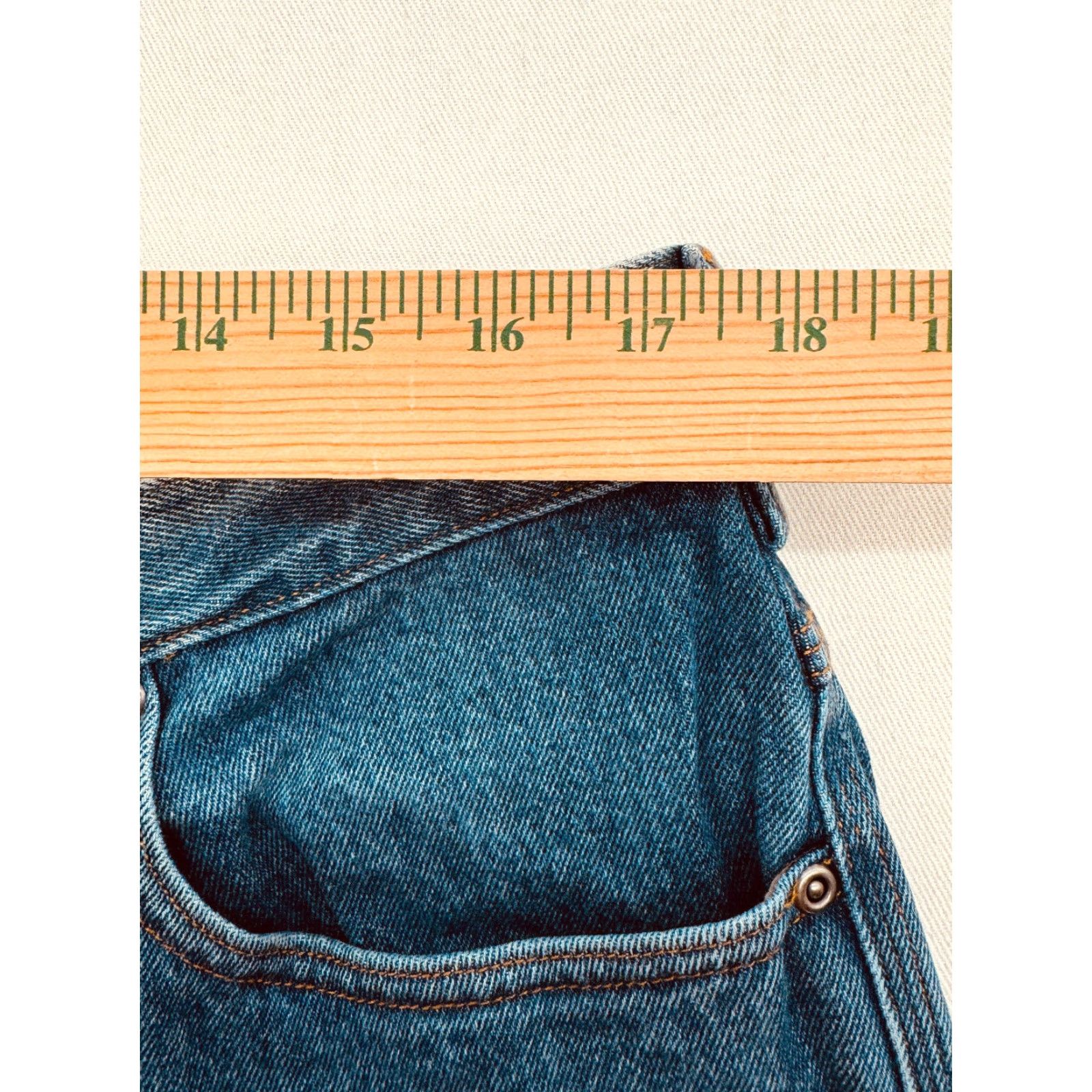 Denime Duluth Fire Hose 3237 Denim Jeans 37x32 Mens 100% Cotton Blue Straight Relaxed Pocket Jeans Mens Size US 37 - 7 Thumbnail