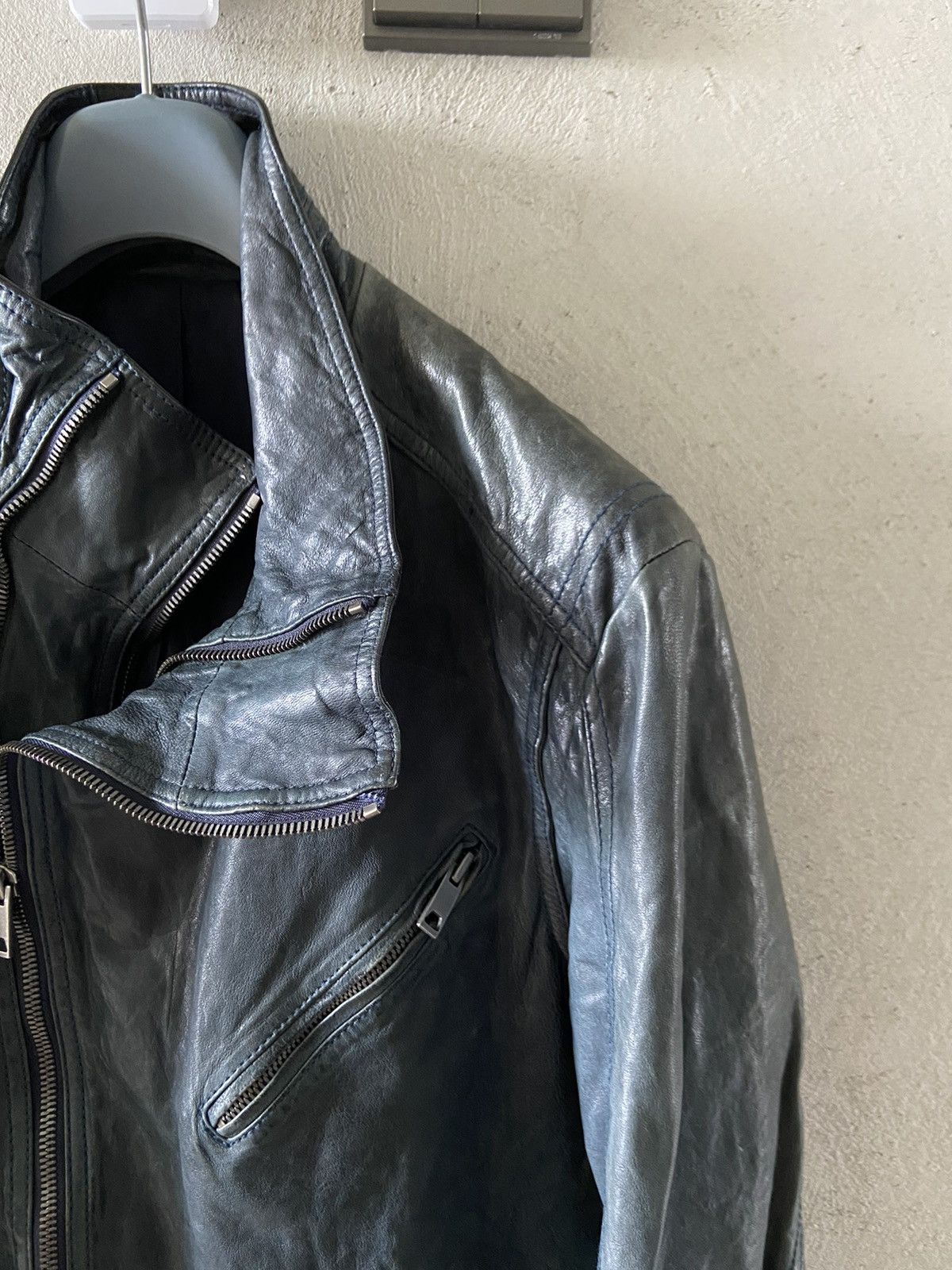 Solid Homme × Wooyoungmi Solid homme by wooyoungmi lamb leather rider jacket Size US S / EU 44-46 / 1 - 3 Thumbnail