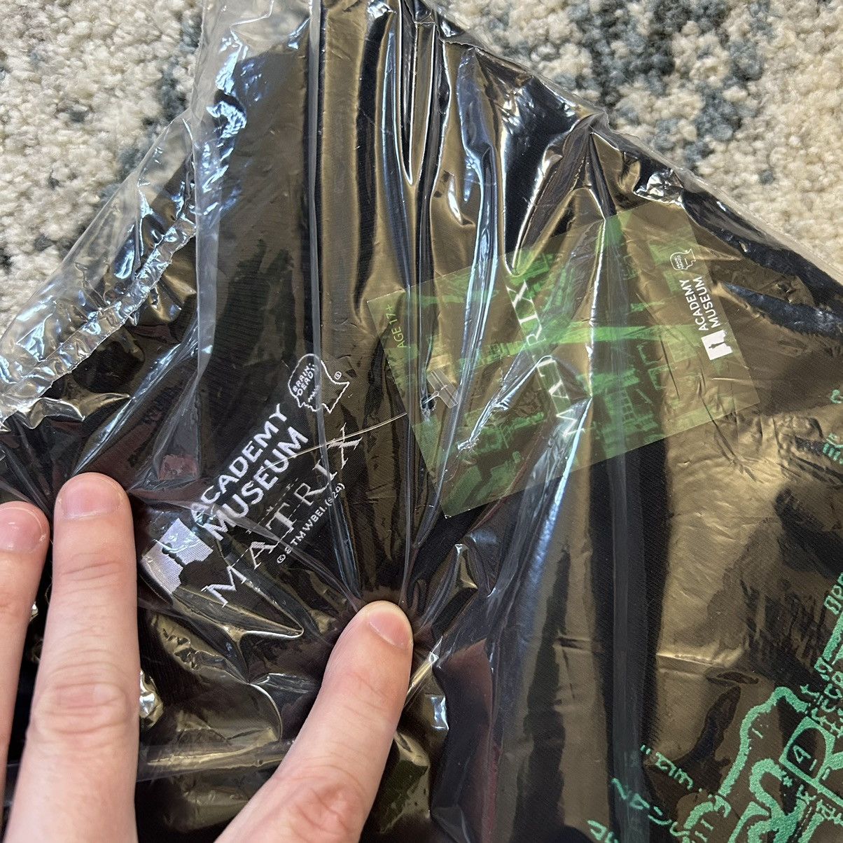 Brain Dead ACADEMY MUSEUM x THE MATRiX x BRAiN DEAD STUDiOS FAiRFAX TEE Size US M / EU 48-50 / 2 - 9 Thumbnail