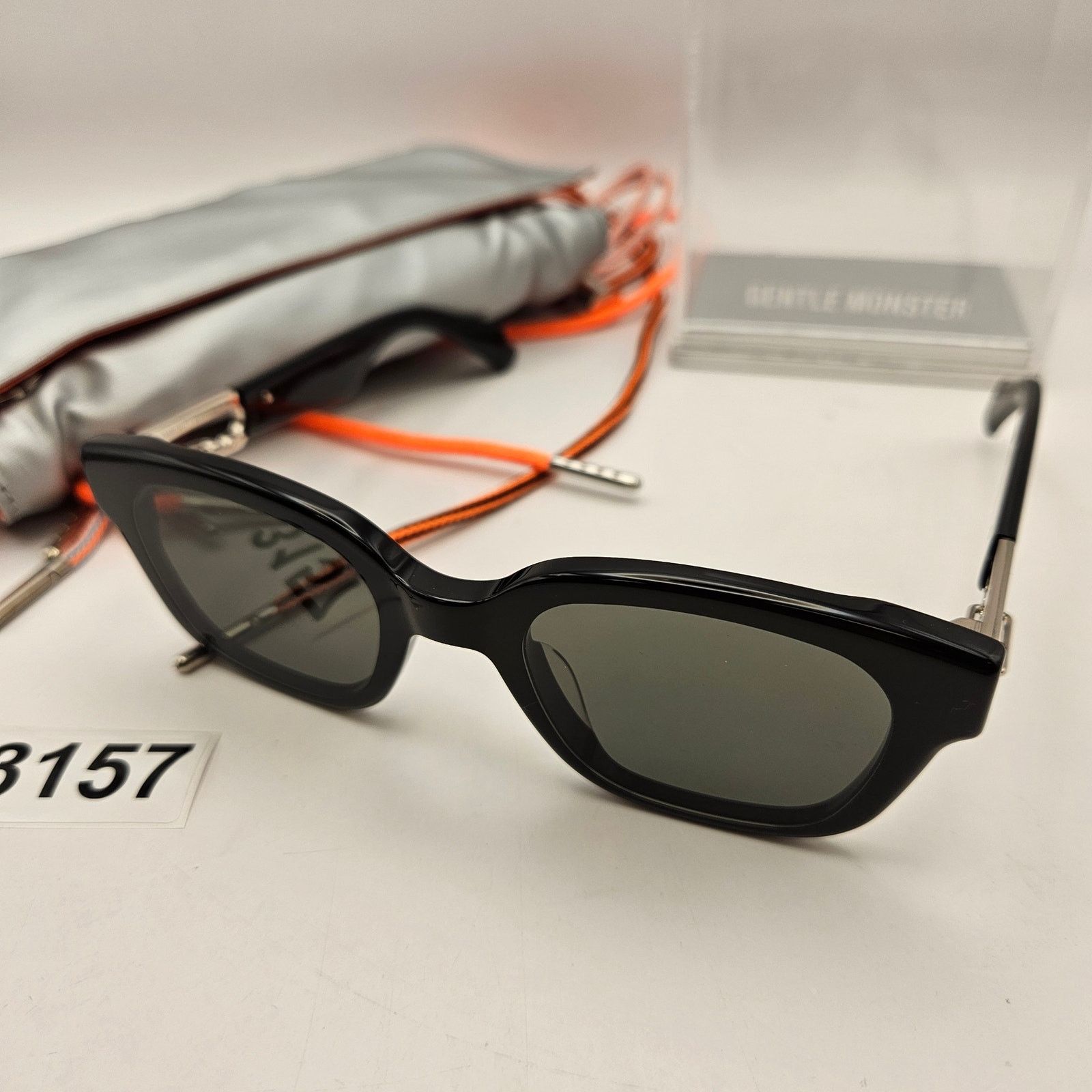 Ambush Design AMBUSH X GENTLE MONSTER CARABINER 1 01 BLACK SUNGLASSES NIB Size ONE SIZE - 2 Thumbnail