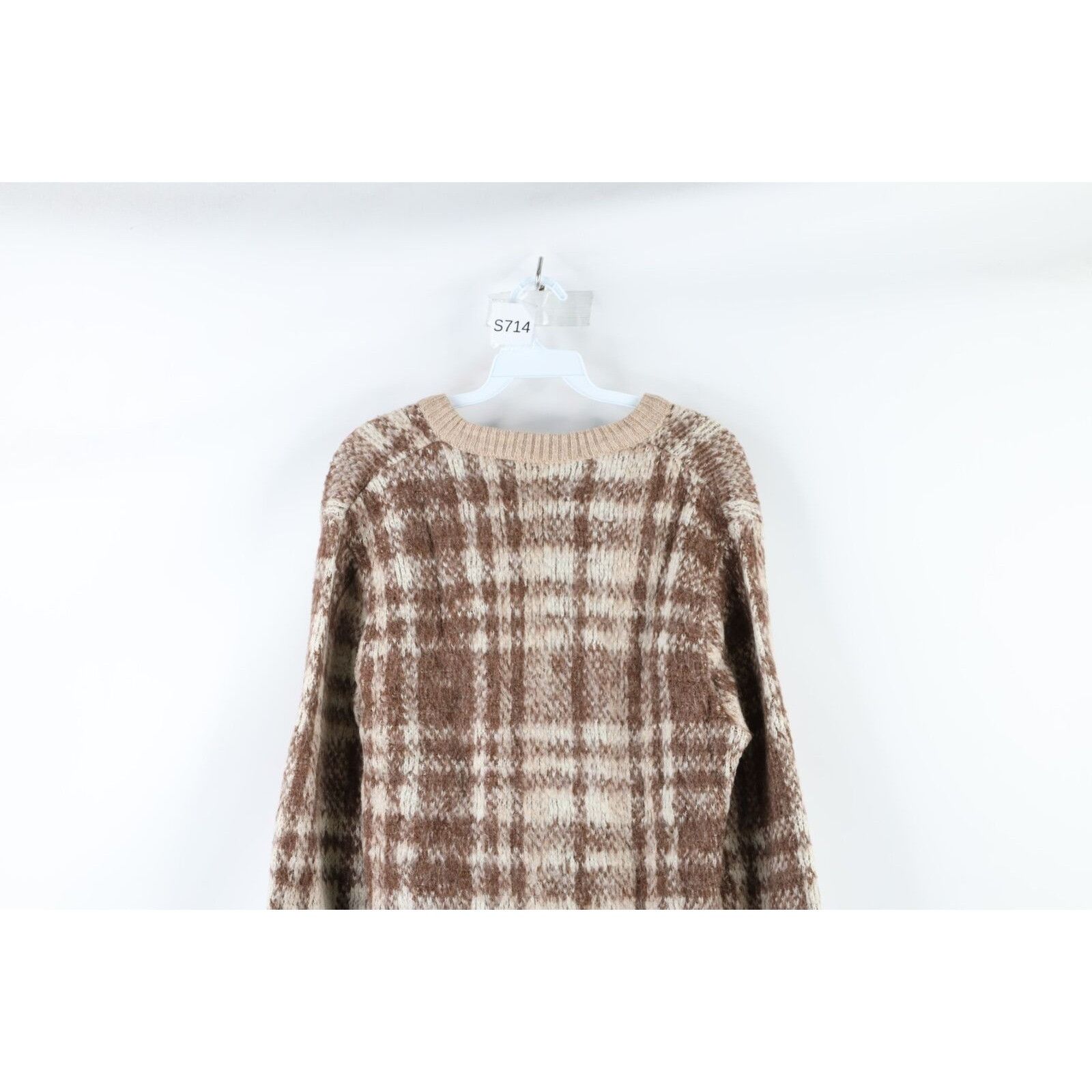 Vintage Vintage 60s Streetwear Mohair Wool Blend Knit Shag Sweater Size US M / EU 48-50 / 2 - 6 Thumbnail