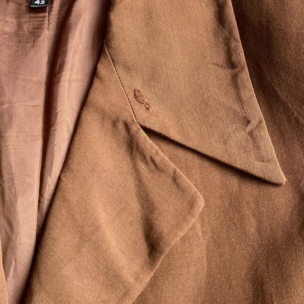 Gucci Fall 1994-1995 Silk Brown Belt Blazer Size M / US 6-8 / IT 42-44 - 7 Thumbnail