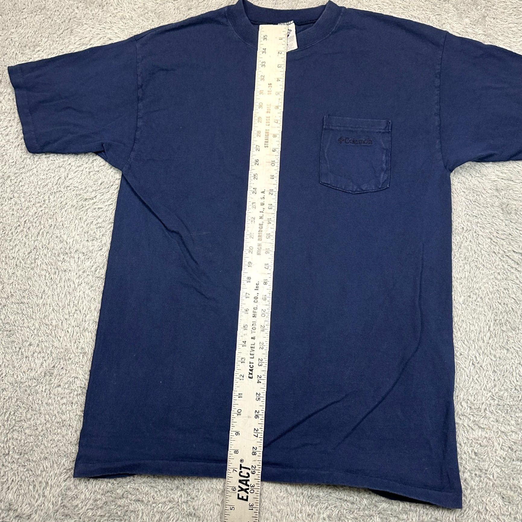 Vintage VINTAGE Columbia T-Shirt Mens L Blue 90s Cotton Outdoors Made In USA Size US L / EU 52-54 / 3 - 5 Thumbnail