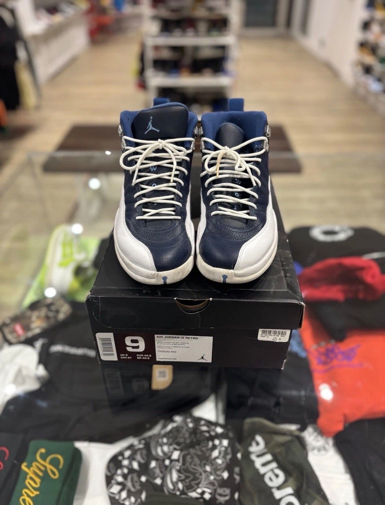 Jordan Brand Jordan 12 Obsidian (2012) Size US 9 / EU 42 - 4 Thumbnail