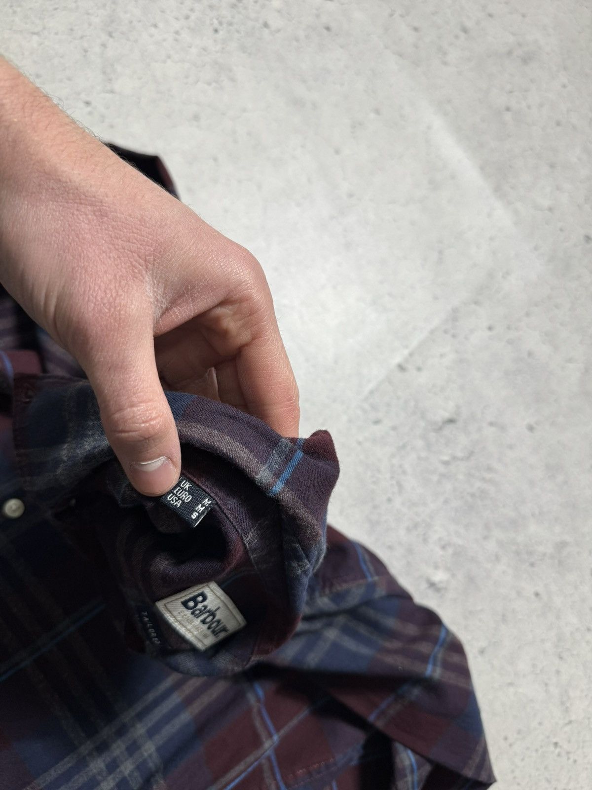 Barbour Barbour Checked Button Up Shirt Casual Size M Flannel Size US M / EU 48-50 / 2 - 9 Thumbnail