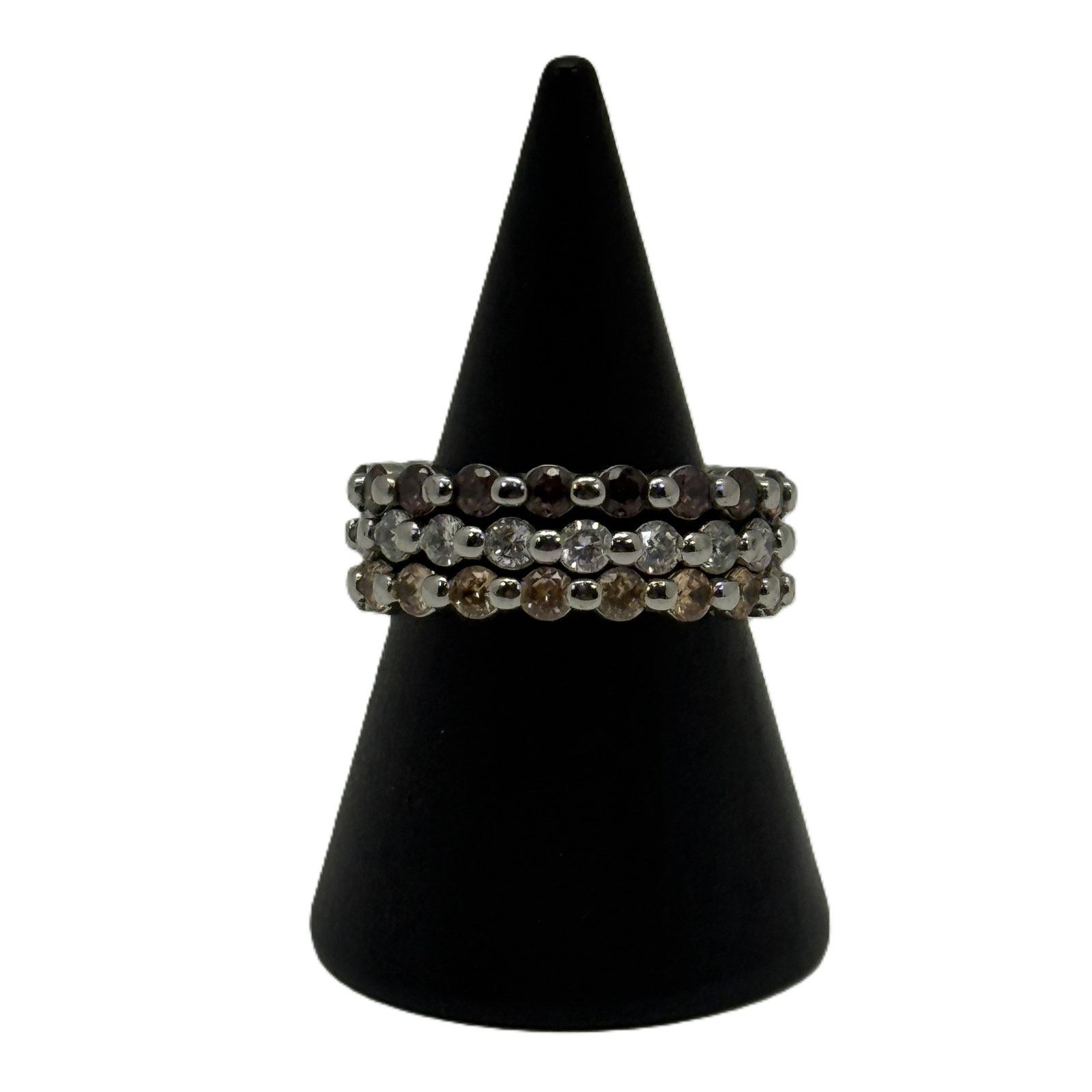 Bomb Party Topaz & Diamond Cubic Zirconia Size 9 Ring
