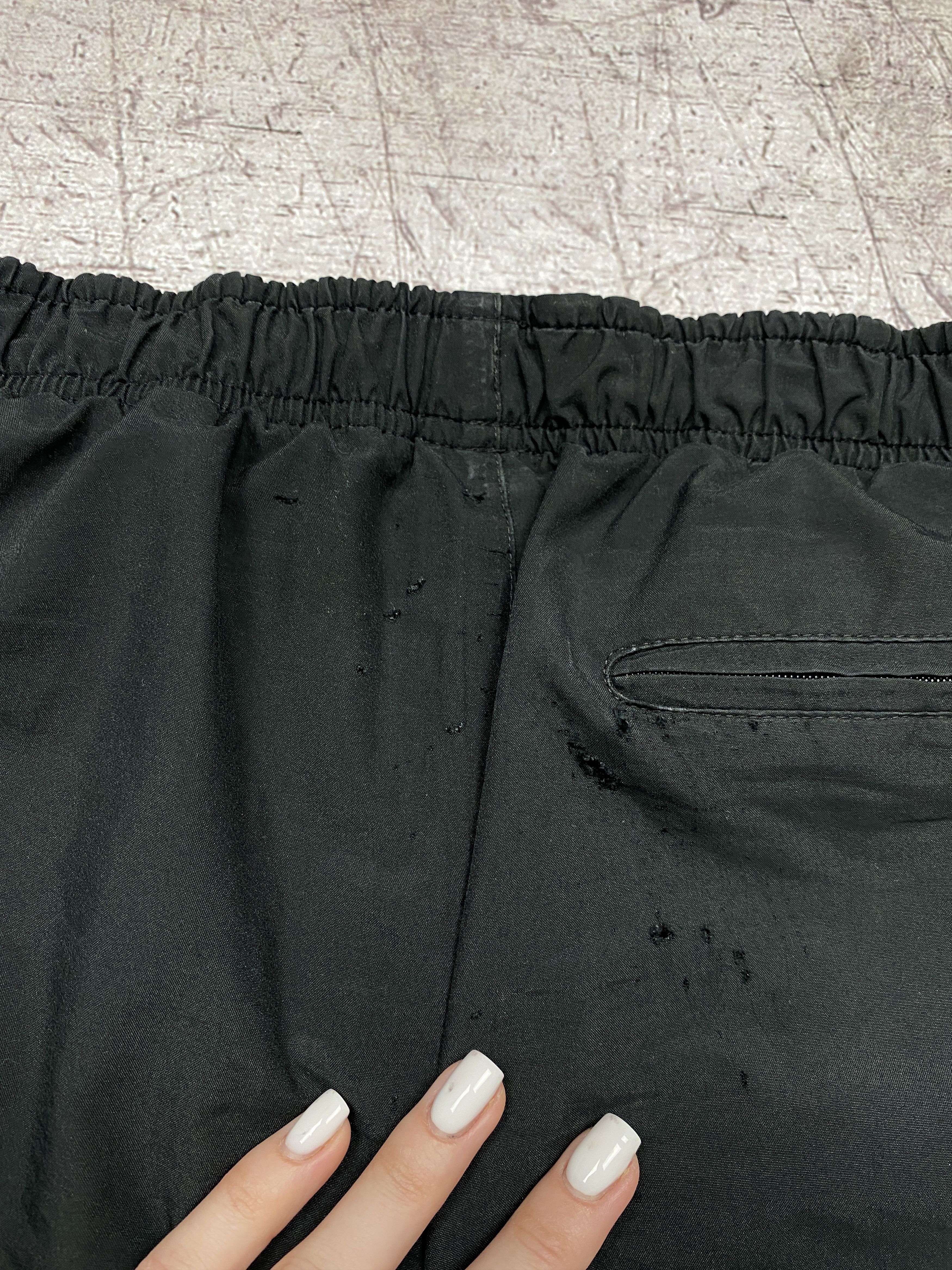 Nike × Vintage Nike Vintage Distressed Mens Nylon Track Pants Y2K Drill Size US 34 / EU 50 - 10 Thumbnail