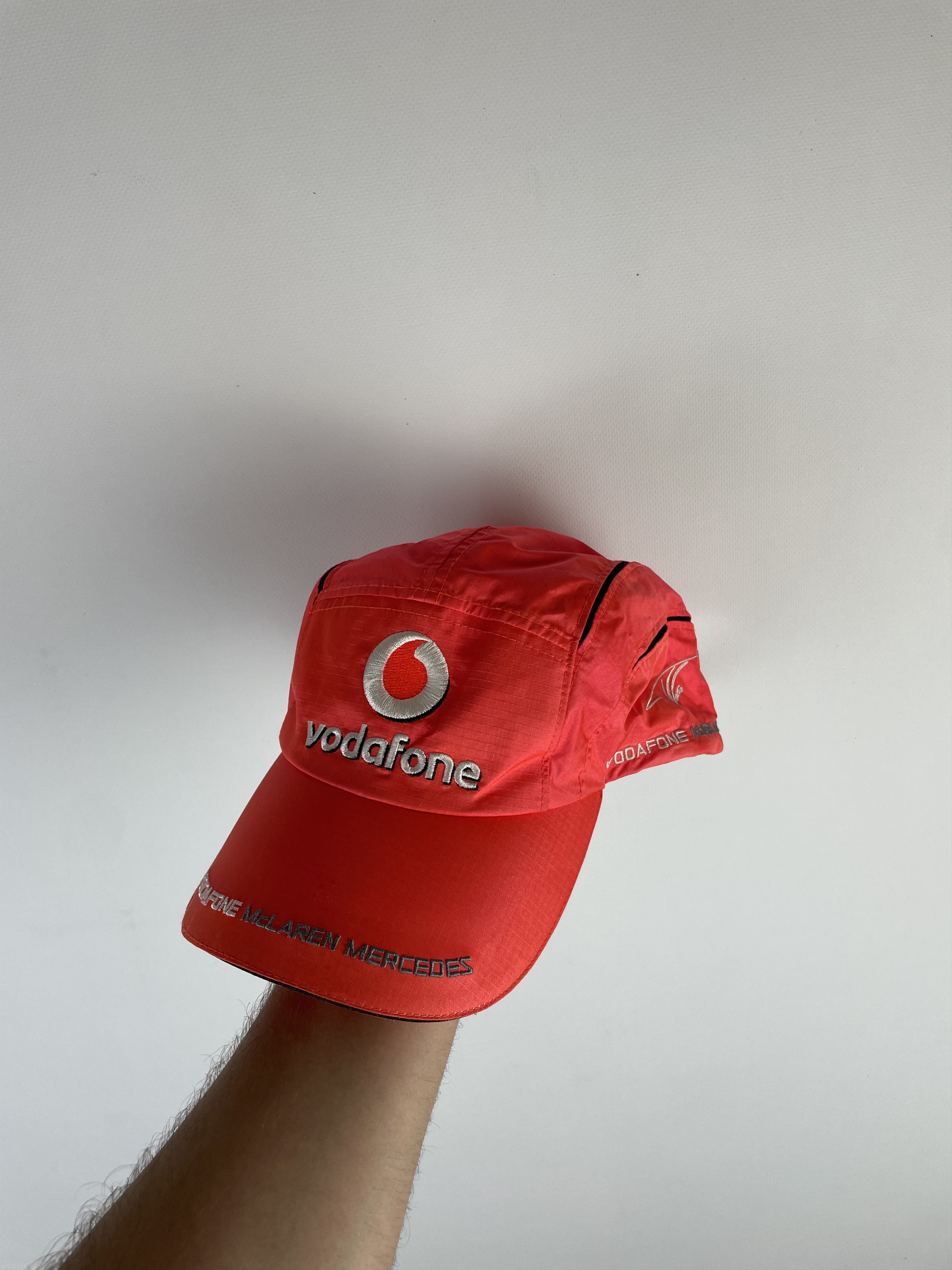 Mercedes-Benz × Vintage McLaren Mercedes Benz Vodafone Cap Hat Size ONE SIZE - 1 Thumbnail