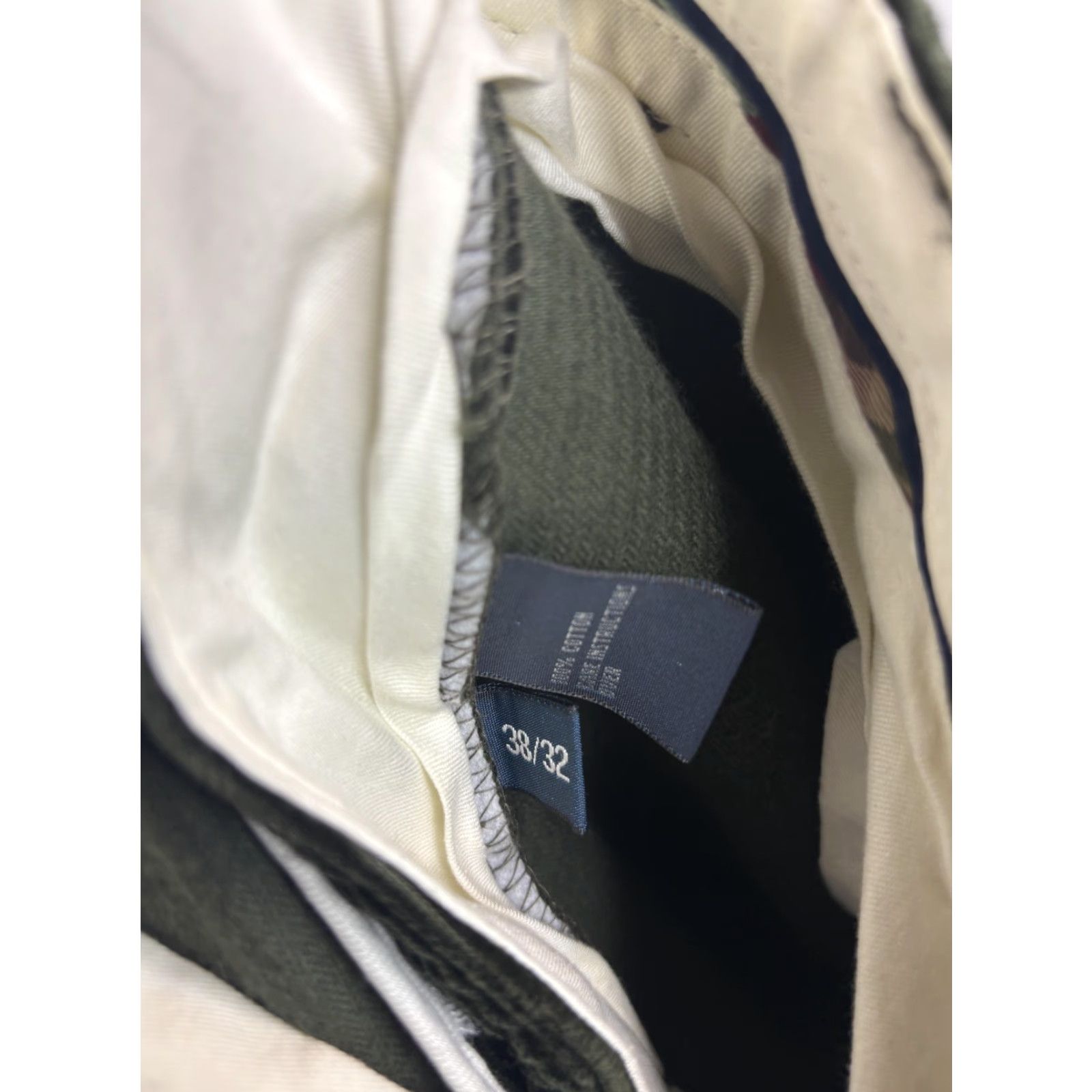 Polo Ralph Lauren Polo Ralph Lauren Prospect Corduroy Pants Mens 38x32 Green 100% Cotton Zip Fly Belt Loops Front Pockets Back Welt Pockets Straight Leg Chino Jeans Size US M / EU 48-50 / 2 - 7 Thumbnail