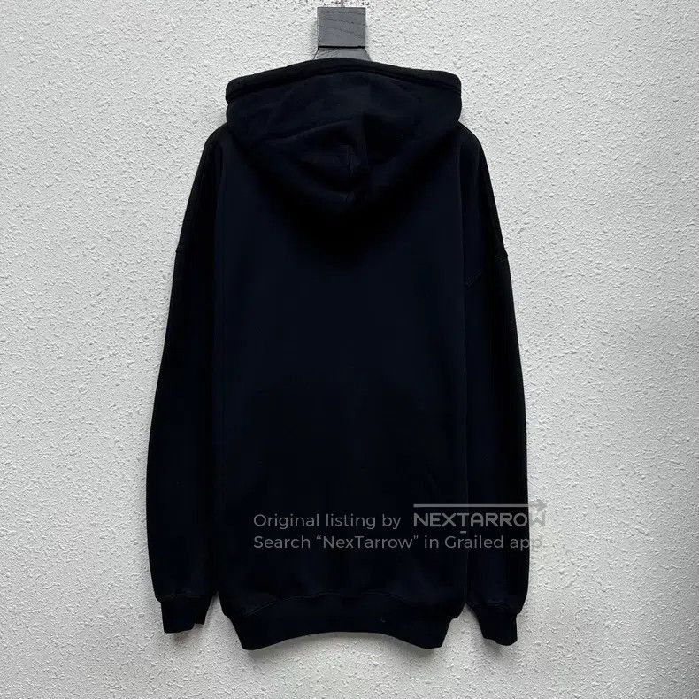 Balenciaga Balenciaga Mosaic Double B Letter Printed Drawstring Hoodi Size US S / EU 44-46 / 1 - 2 Thumbnail
