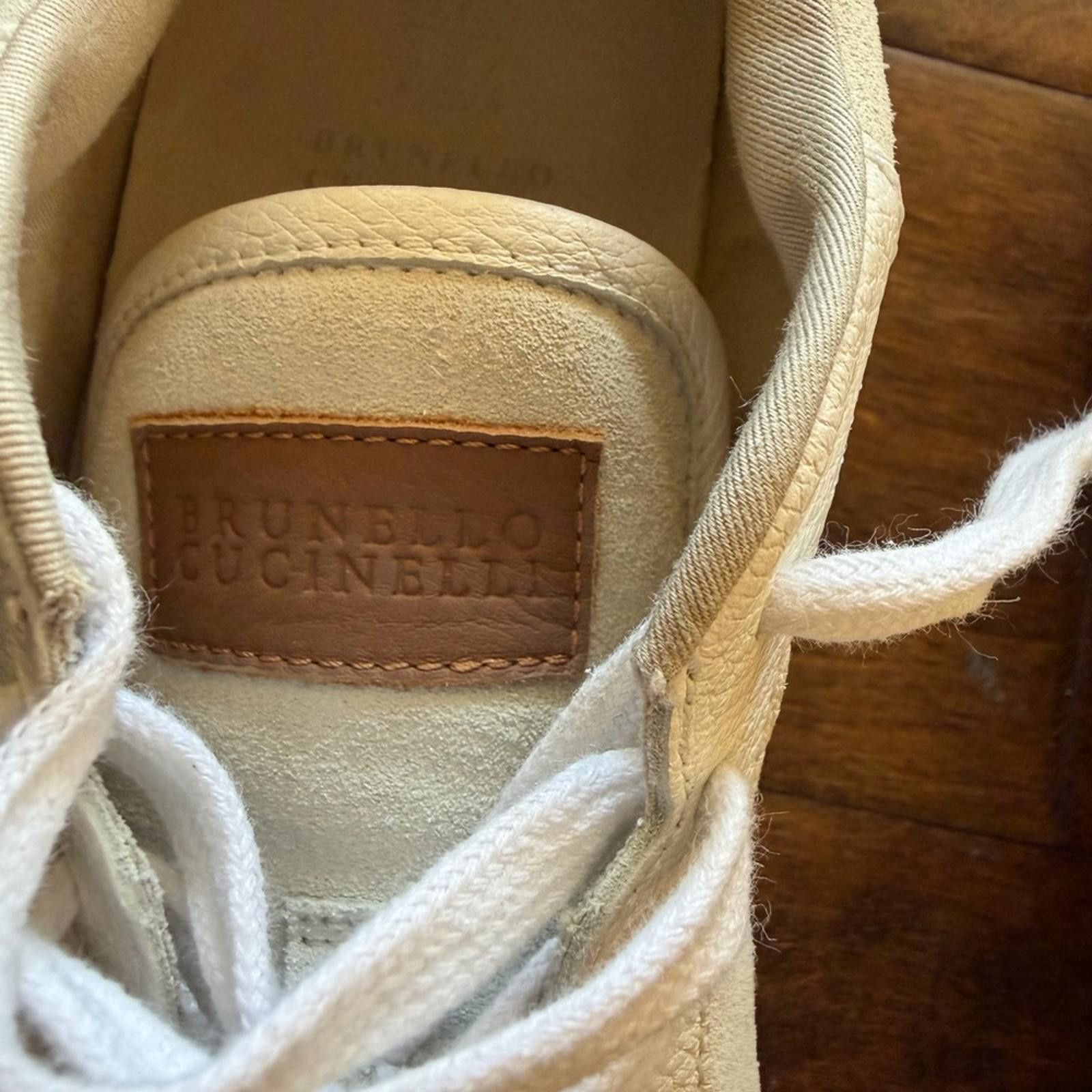Brunello Cucinelli Brunello Cucinelli Sneakers Monilli Shoes Authentic Sz 39 Size US 8.5 / IT 38.5 - 9 Thumbnail