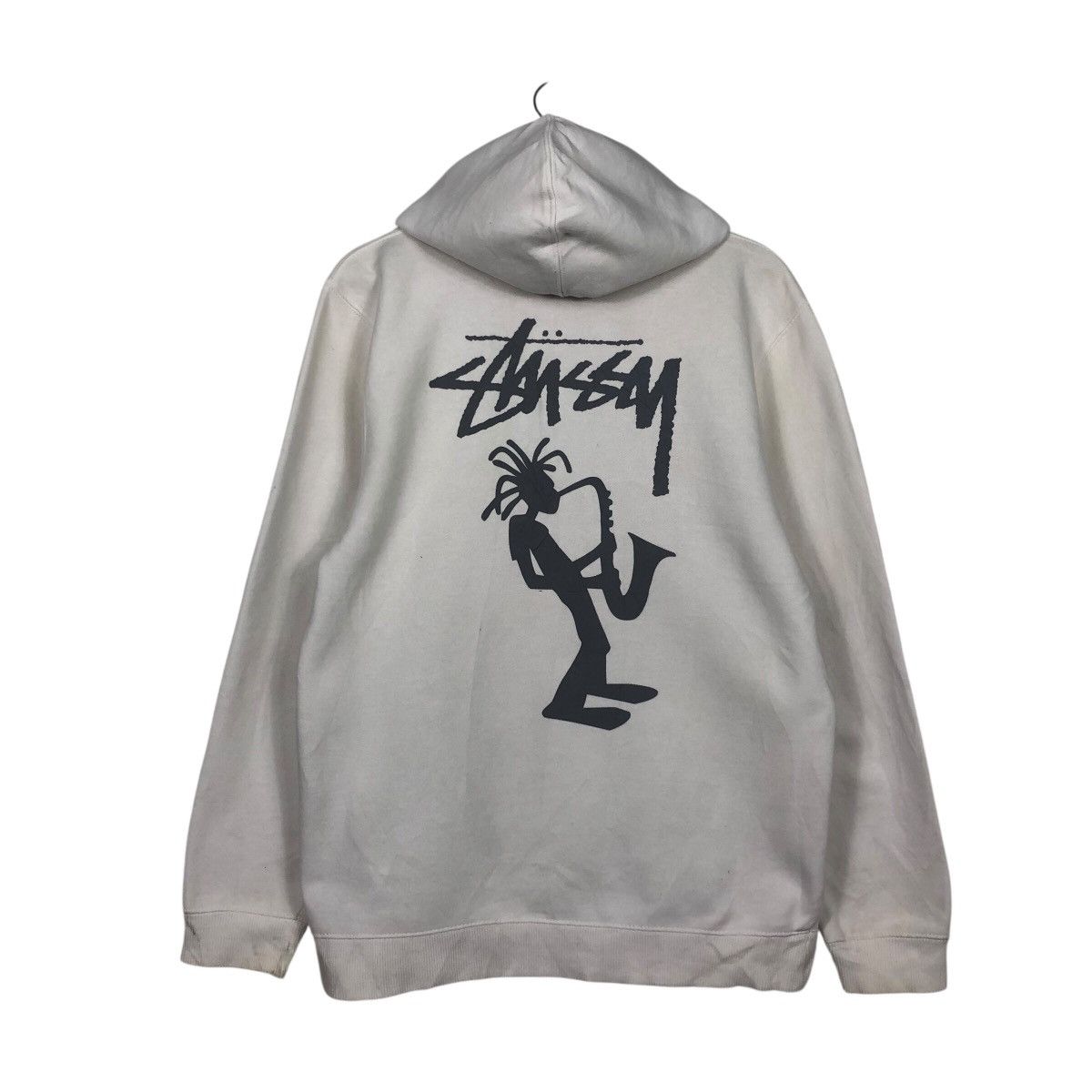 Stussy 📌Vintage Sweatshirt Hoodie Pull Over Stussy Big Logo Size US M / EU 48-50 / 2 - 1 Thumbnail