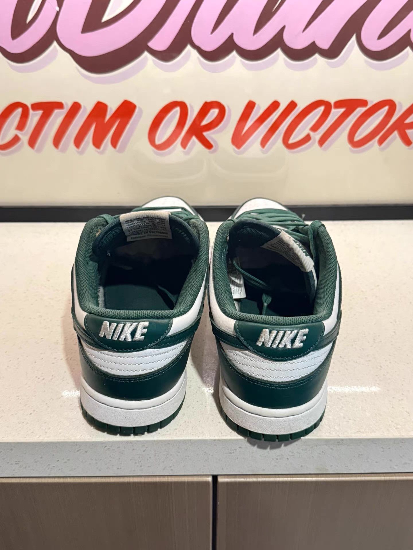 Nike Nike Dunk Low Retro "Varsity Green" Leather。 Ｑ20 Size US 8.5 / EU 41-42 - 4 Thumbnail