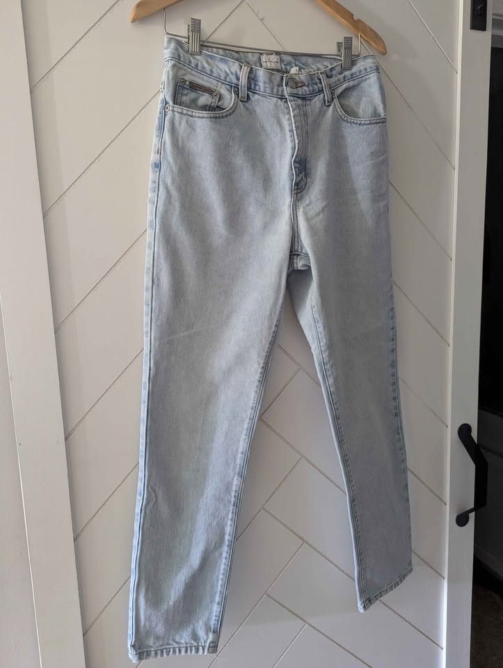 Calvin Klein Vintage 90s CK Calvin Klein High Waisted Mom Jeans Size 10 Size 32" / US 10 / IT 46 - 4 Thumbnail