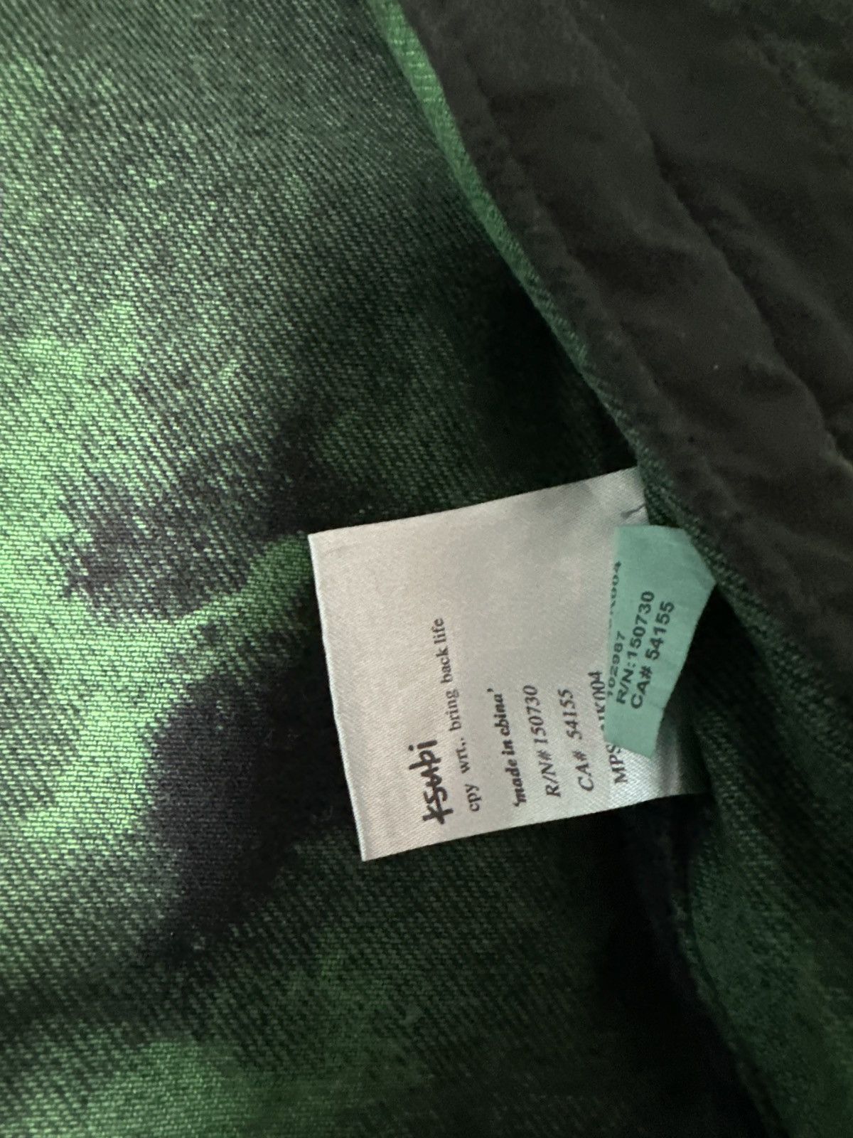 Ksubi Ksubi Black/Green Jean Jacket Size US L / EU 52-54 / 3 - 3 Thumbnail