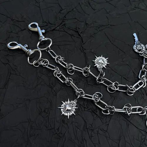 Other 931Metal Pants Chain – Y2K Punk Waist Hanging Accessory Size ONE SIZE - 4 Thumbnail
