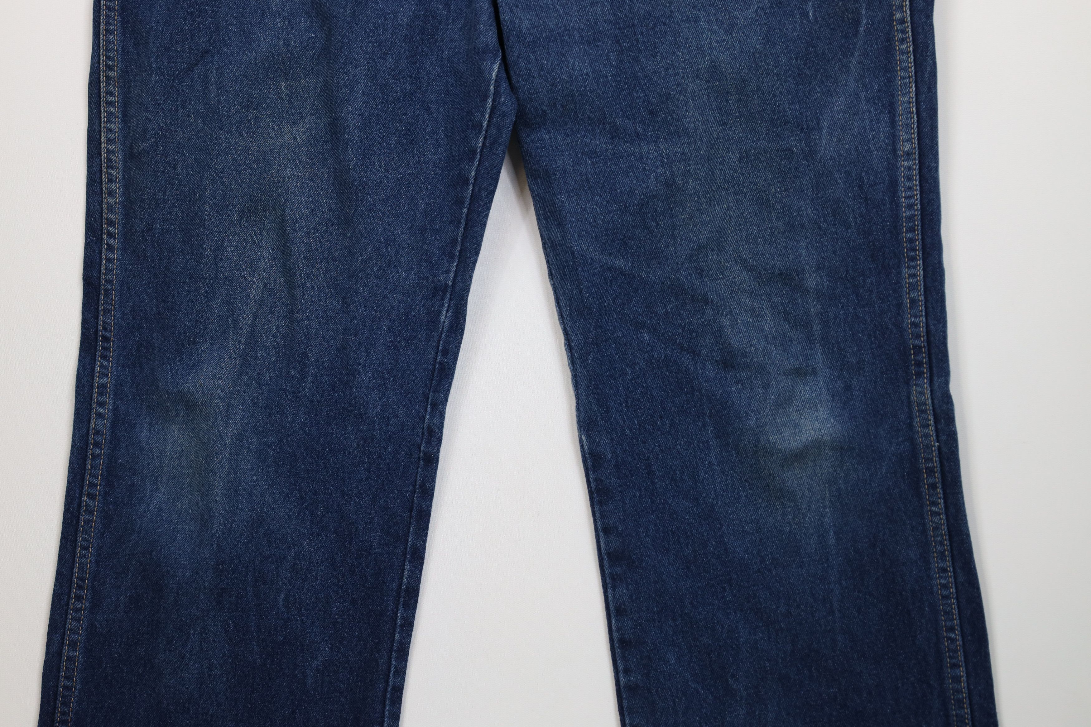 Calvin Klein Vintage 80s 90s Calvin Klein Wide Leg Denim Jeans Cotton USA Size US 36 / EU 52 - 3 Thumbnail