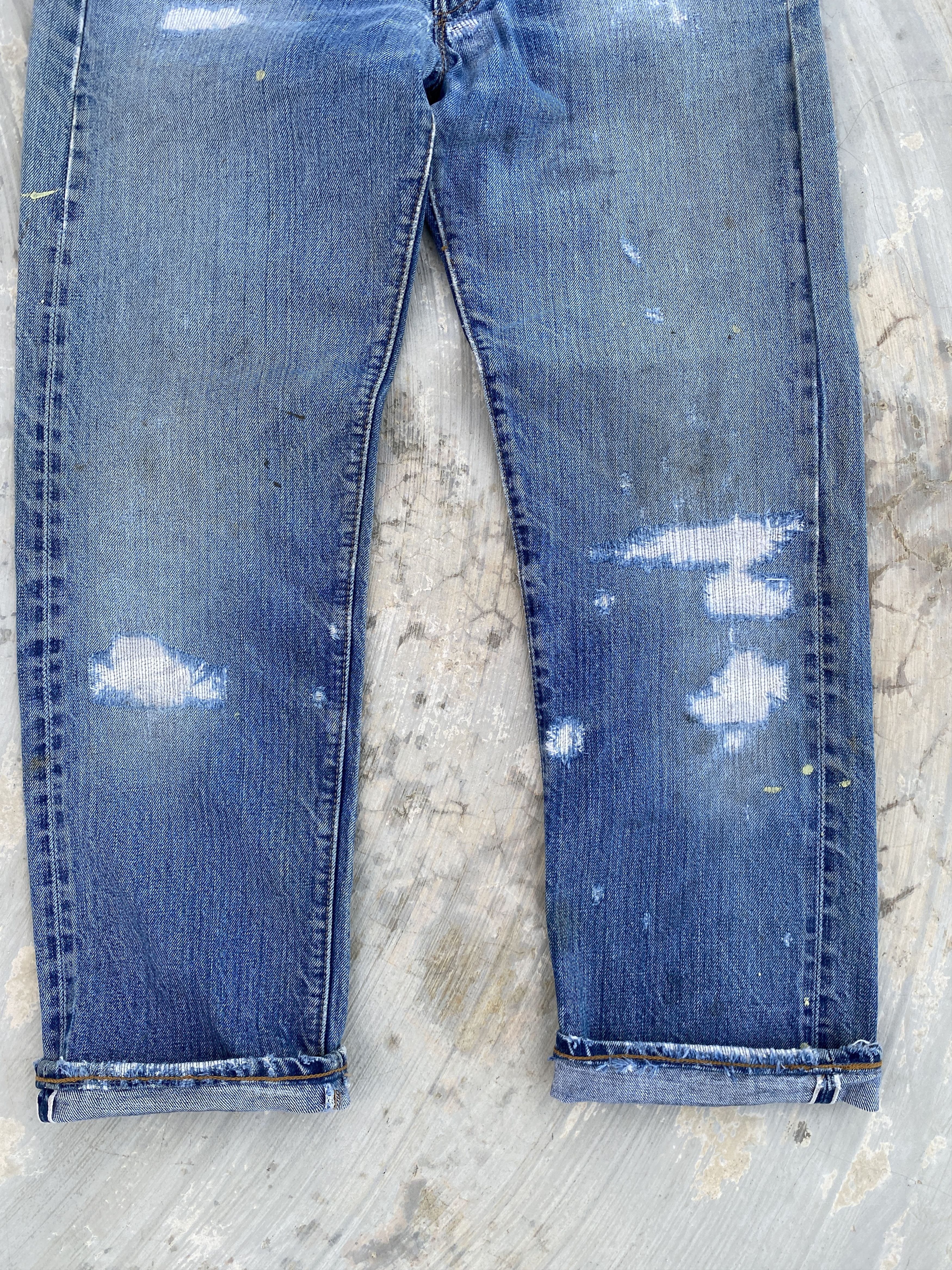 Levi's × Vintage Vintage 60/70s Levis 501 Big E Redline #6 Selvedge Jeans Size US 28 / EU 44 - 4 Thumbnail