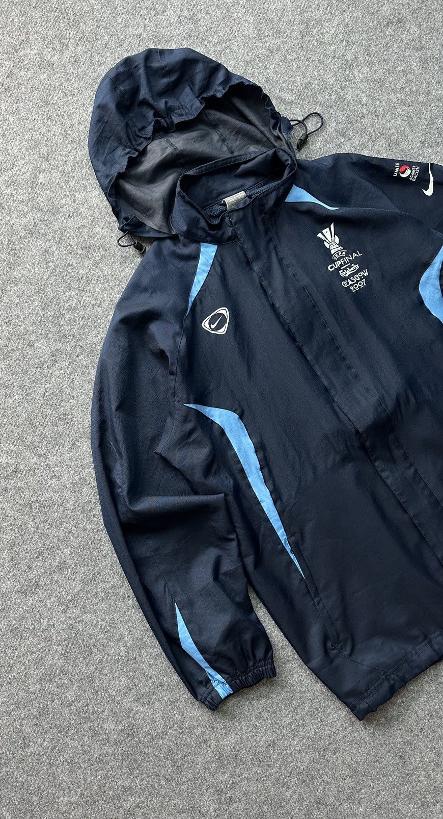 Nike × UEFA Vintage zip track jacket Nike UEFA cup final 2007 Glasgow Size US M / EU 48-50 / 2 - 3 Thumbnail