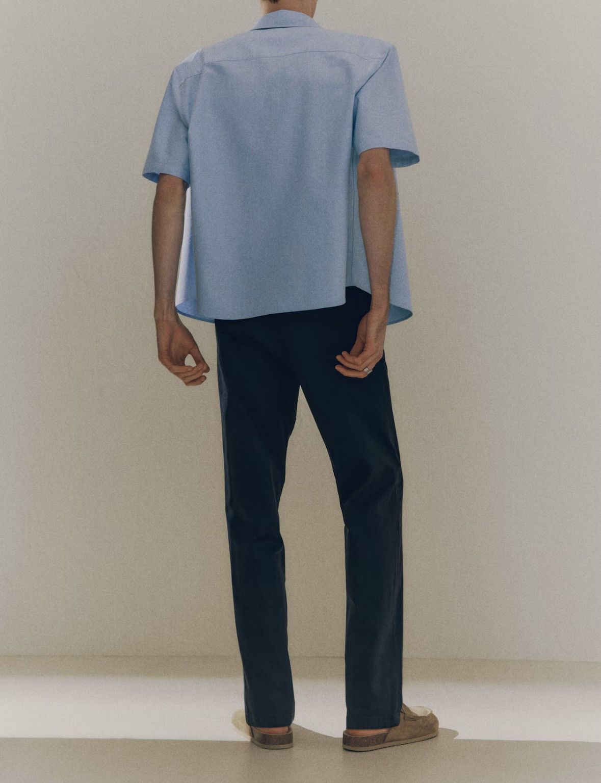 H&M H&M L.O.G.G. SLIM-FIT COTTON CHINOS Size US 32 / EU 48 - 11 Thumbnail